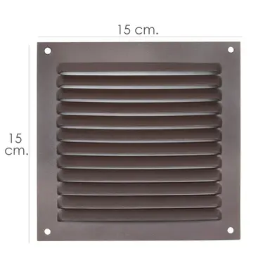 REJILLA VENTILACIÓN ATORNILLAR 15X1