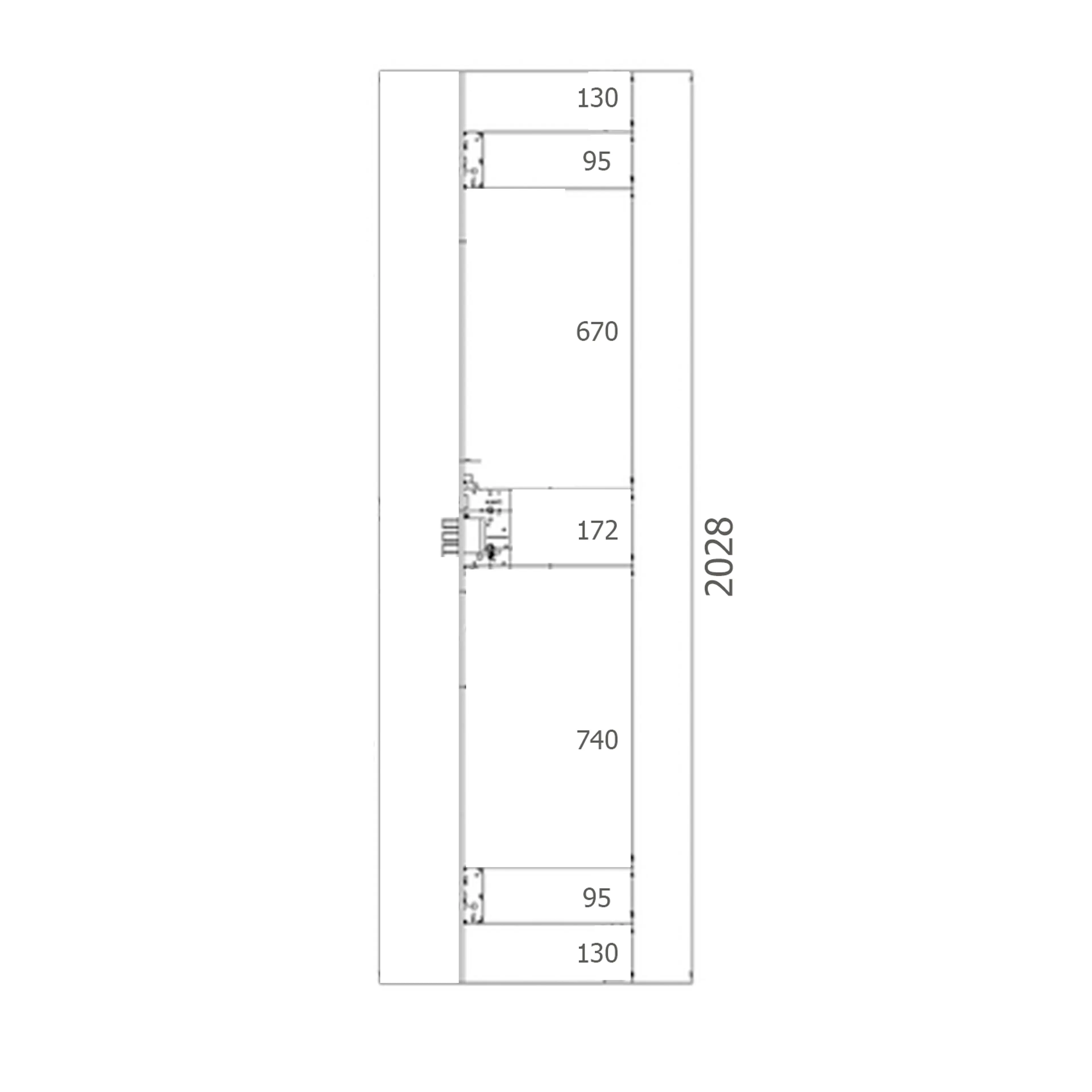 CERRADURA YALE SEGURIDAD 8922-FA/YL