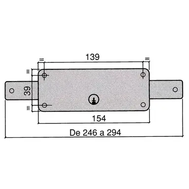 CERRADURA UCEM   11-A-HB
