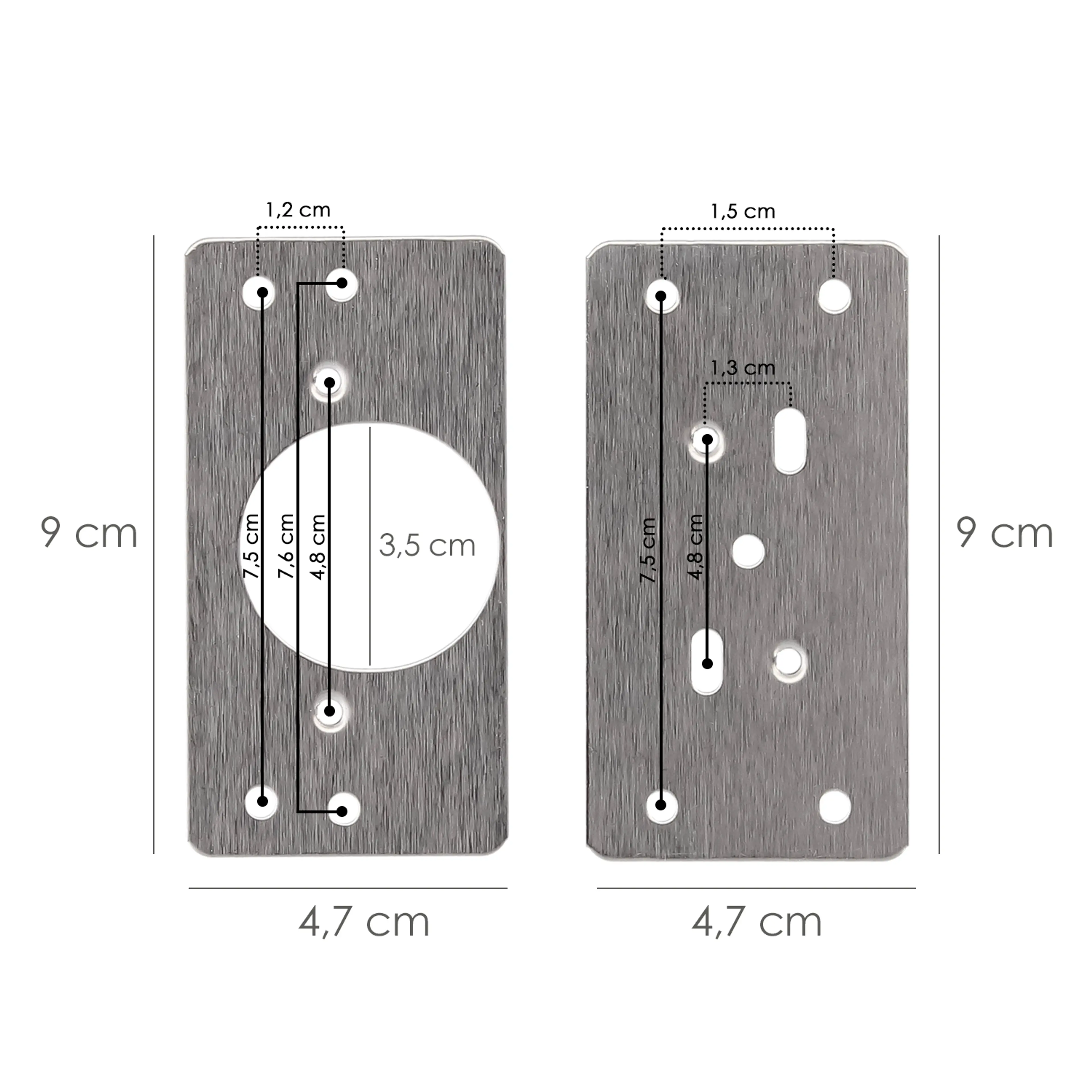 PLACAS REPARACION BISAGRAS CAZOLETA