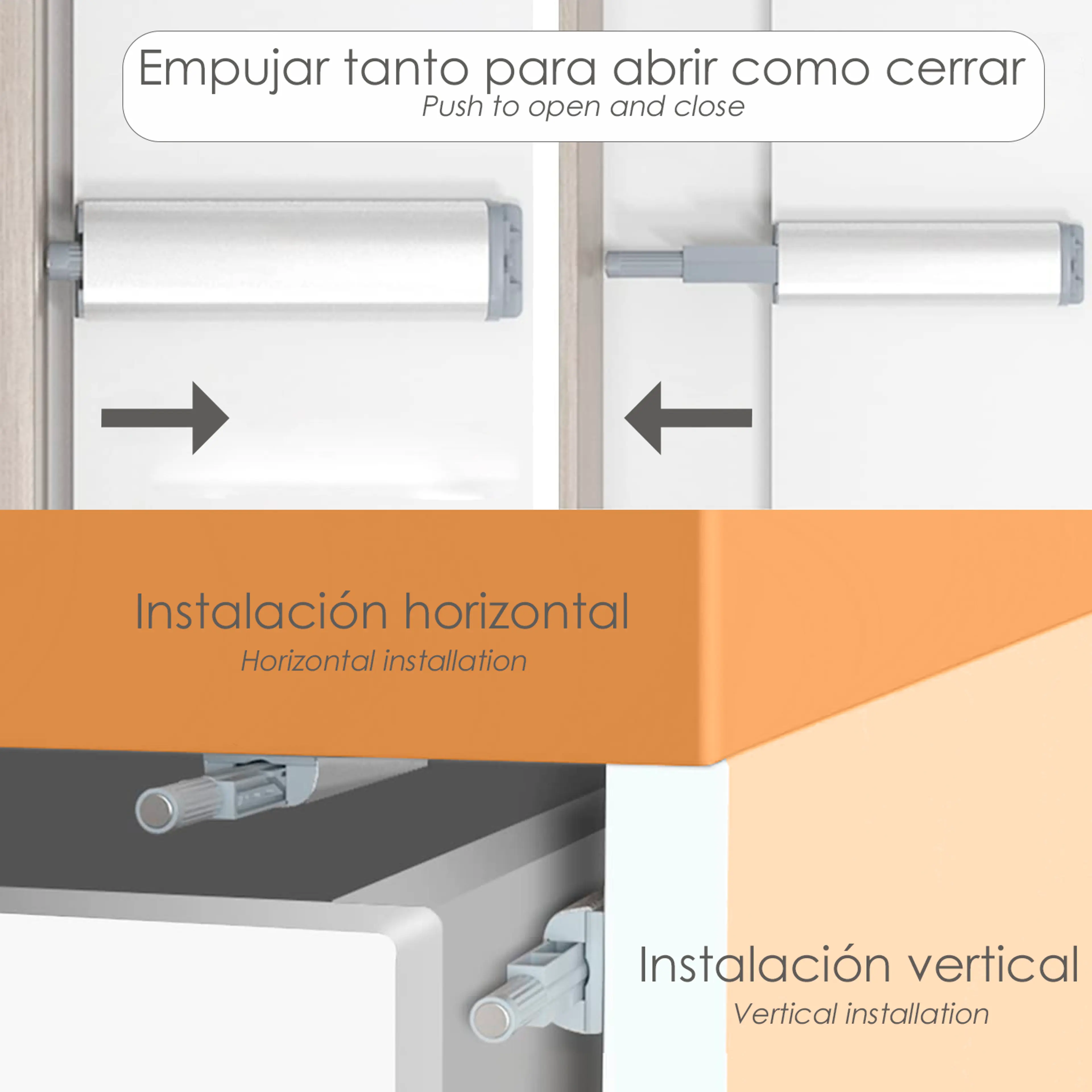 CIERRE IMAN PARA PUERTA ARMARIO PRE
