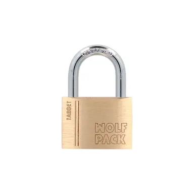 CANDADO LATON ARCO NORMAL 40 MM. SE