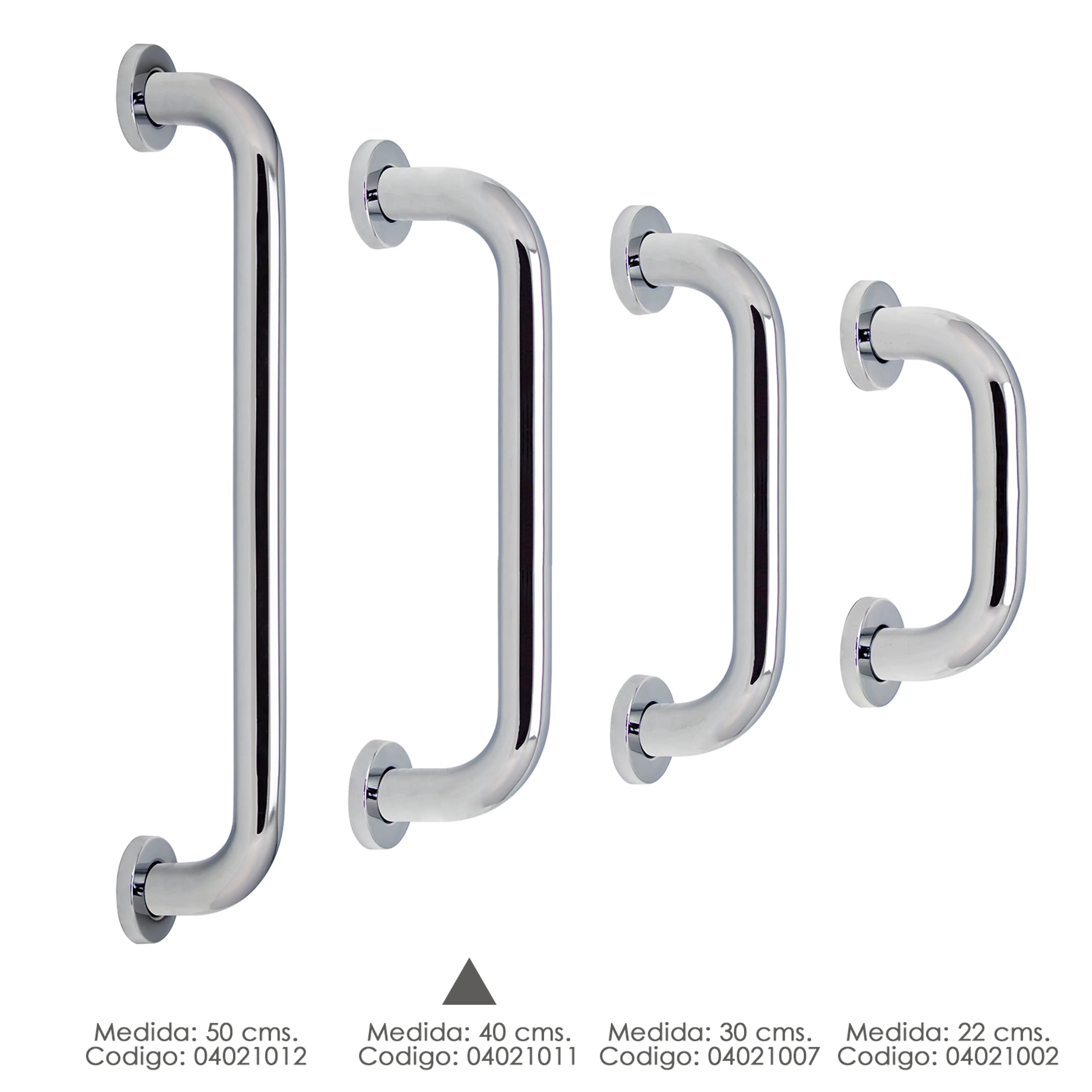 AGARRE DUCHA MAURER CROMO BRILLO Ø 