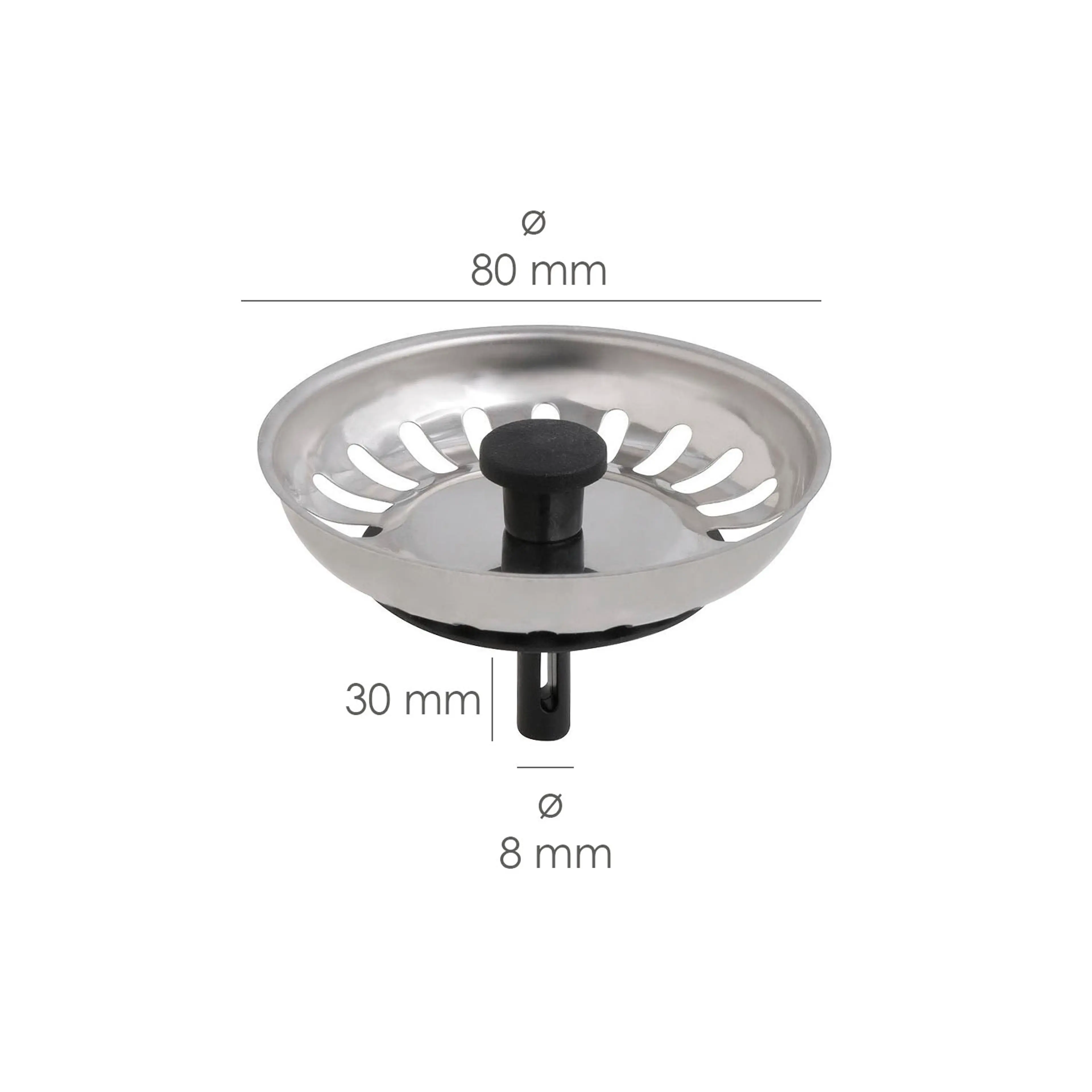 TAPON VALVULA CESTA PARA FREGADERO,