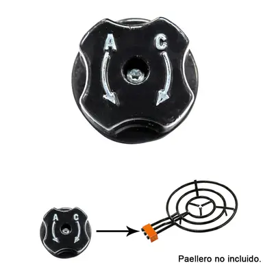 MANDO REGULADOR DE GAS PARA PAELLER