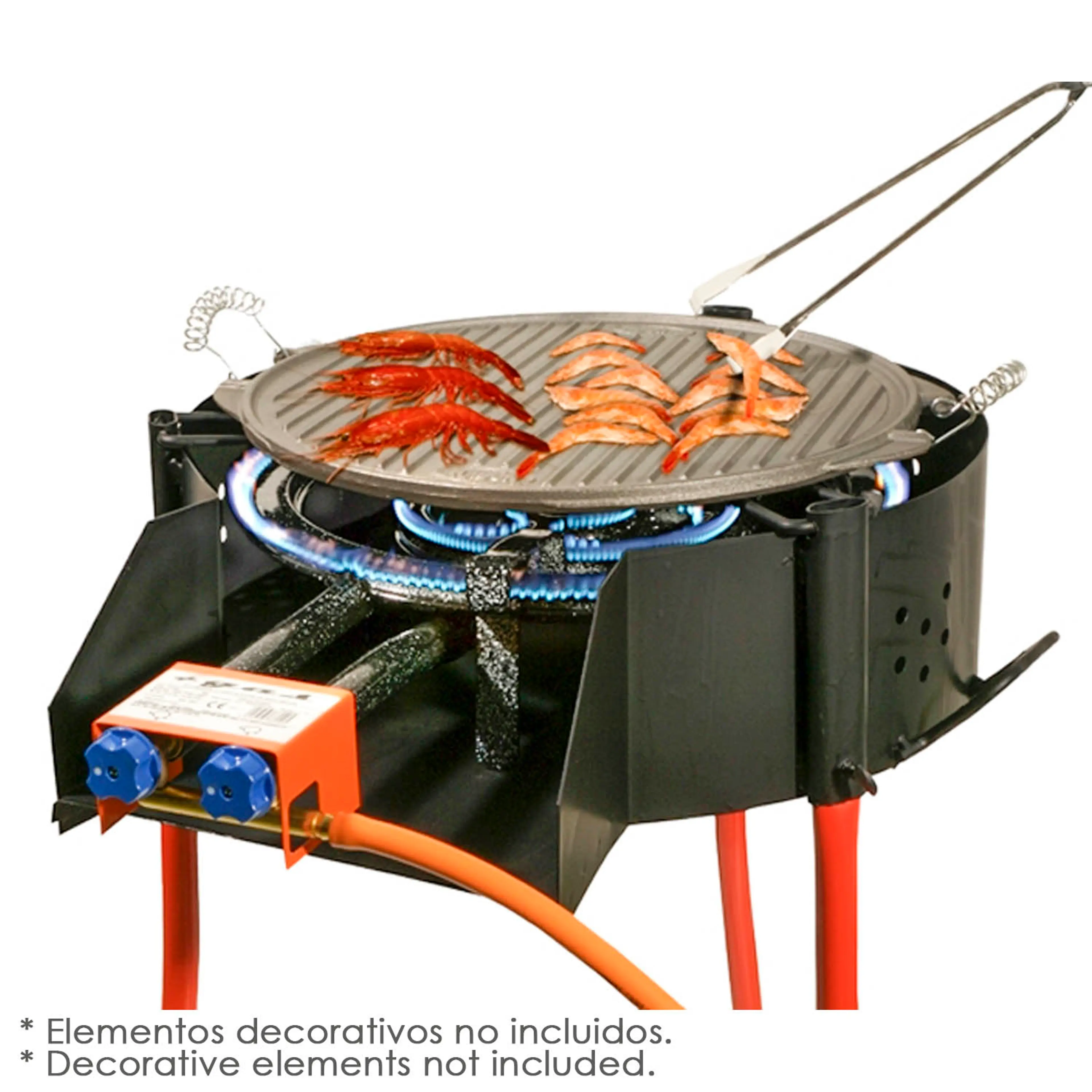 BARBACOA RUSTICA MULTIUSOS Ø 50 CM.