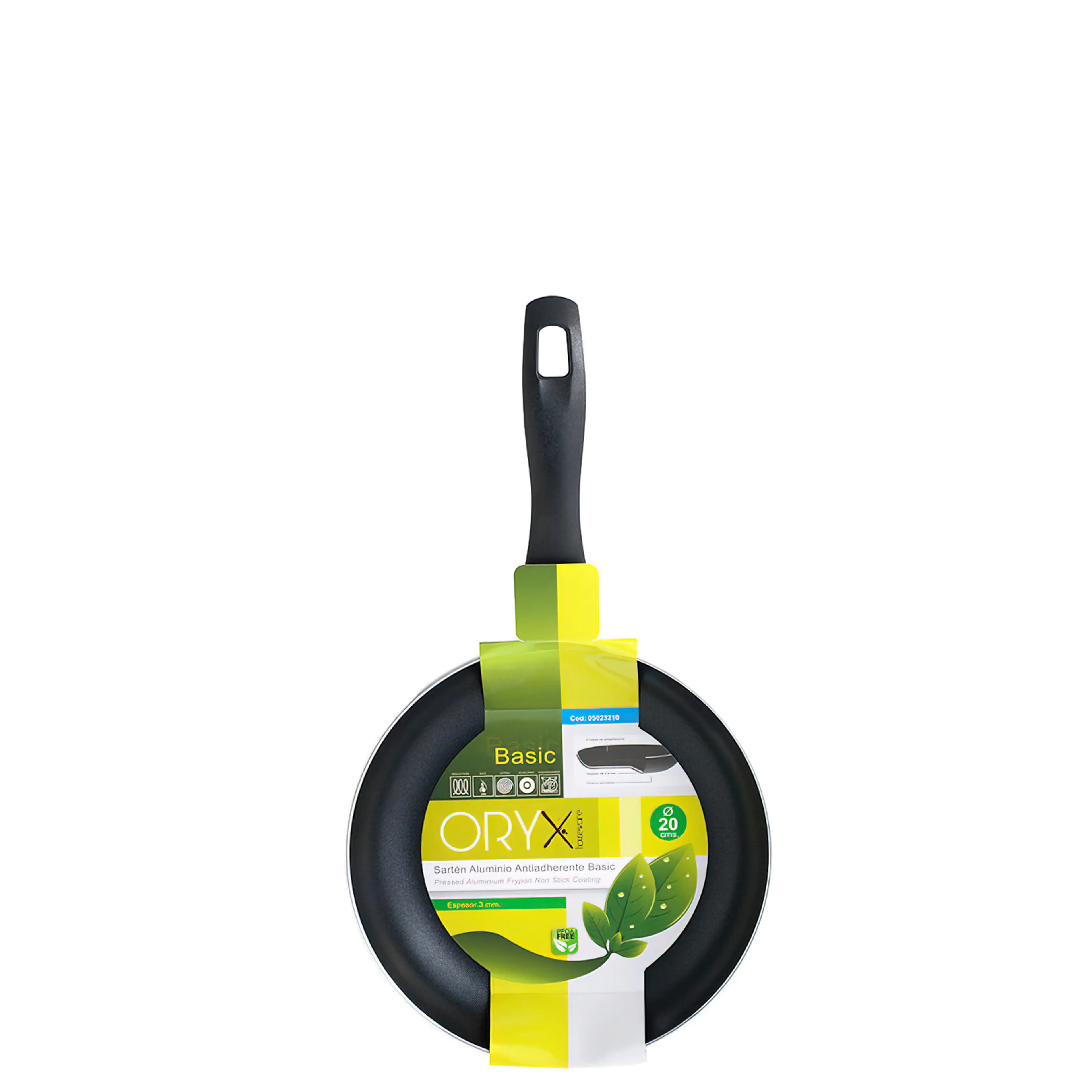 SARTEN ALUMINIO ANTIADHERENTE BASIC