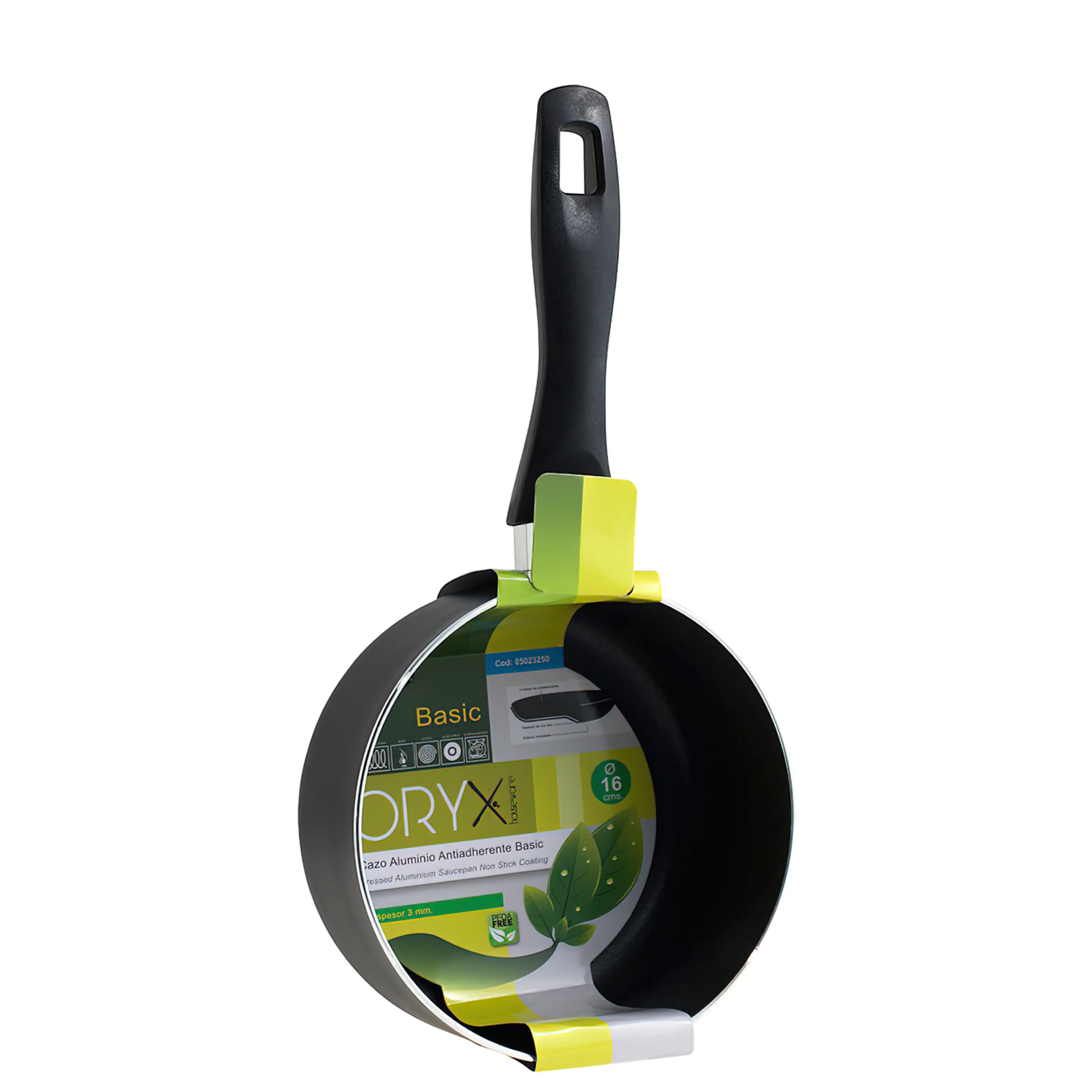 CAZO ALUMINIO ANTIADHERENTE BASIC 1