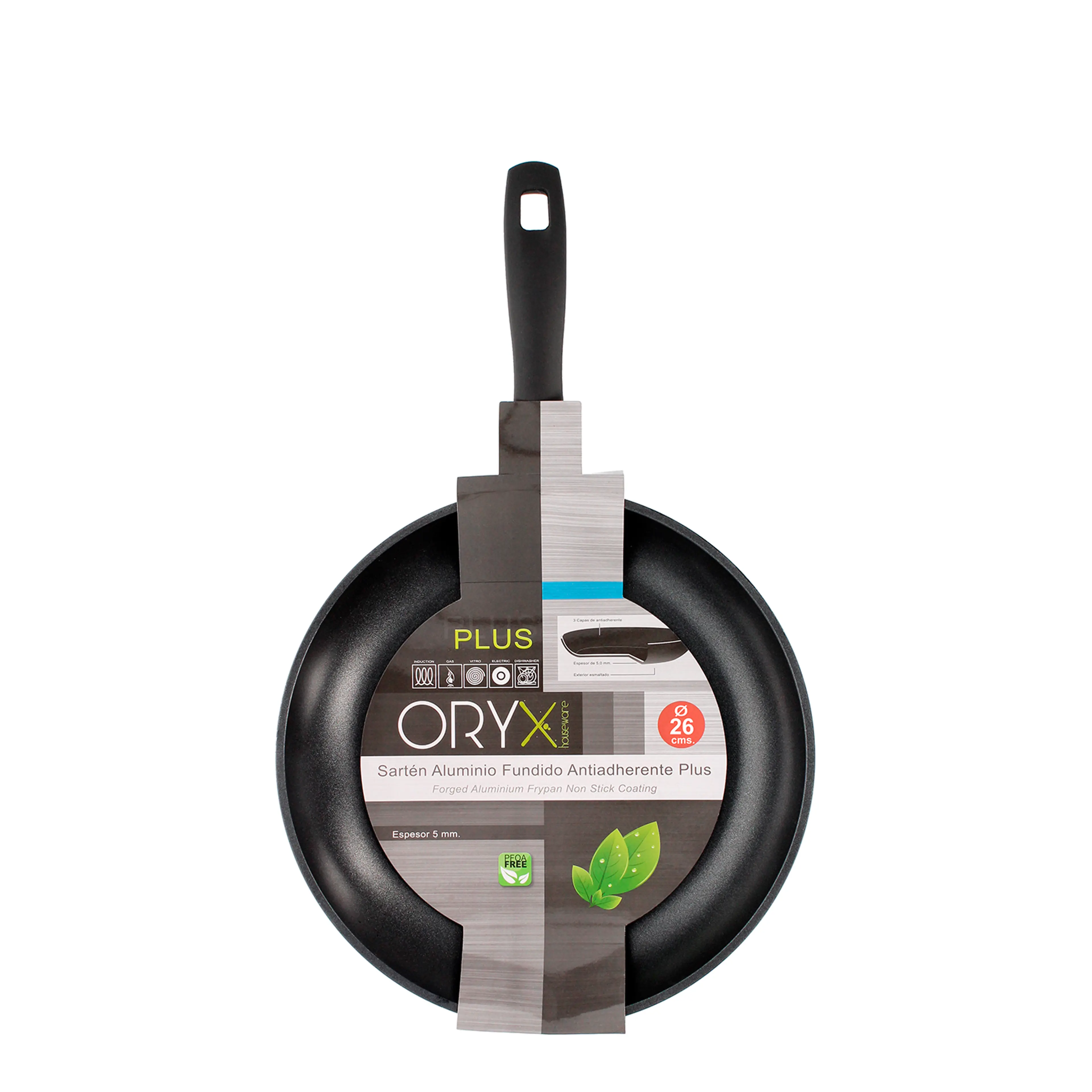 SARTÉN ALUMINIO ANTIADHERENTE PLUS 