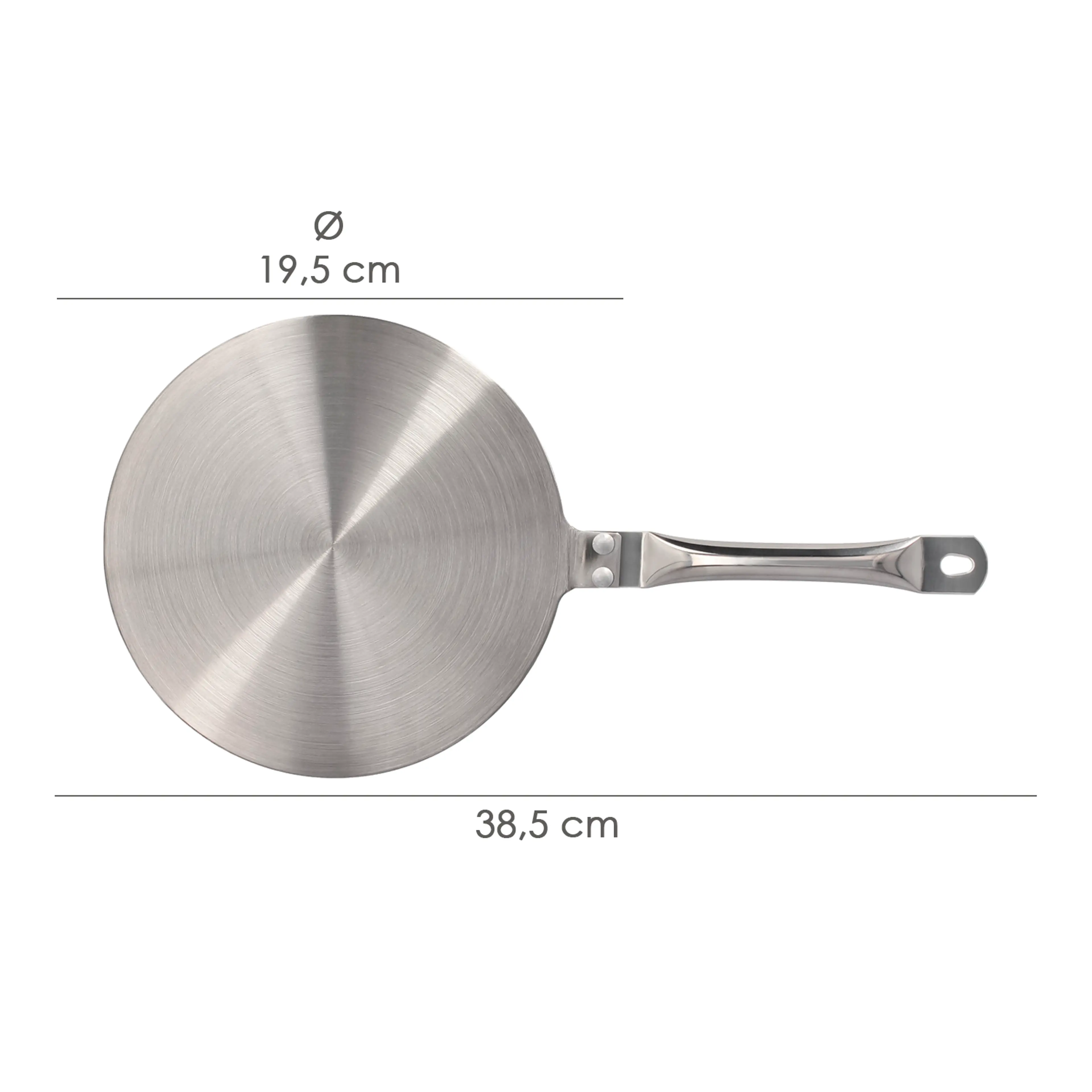 ADAPTADOR PARA INDUCCION ACERO INOX