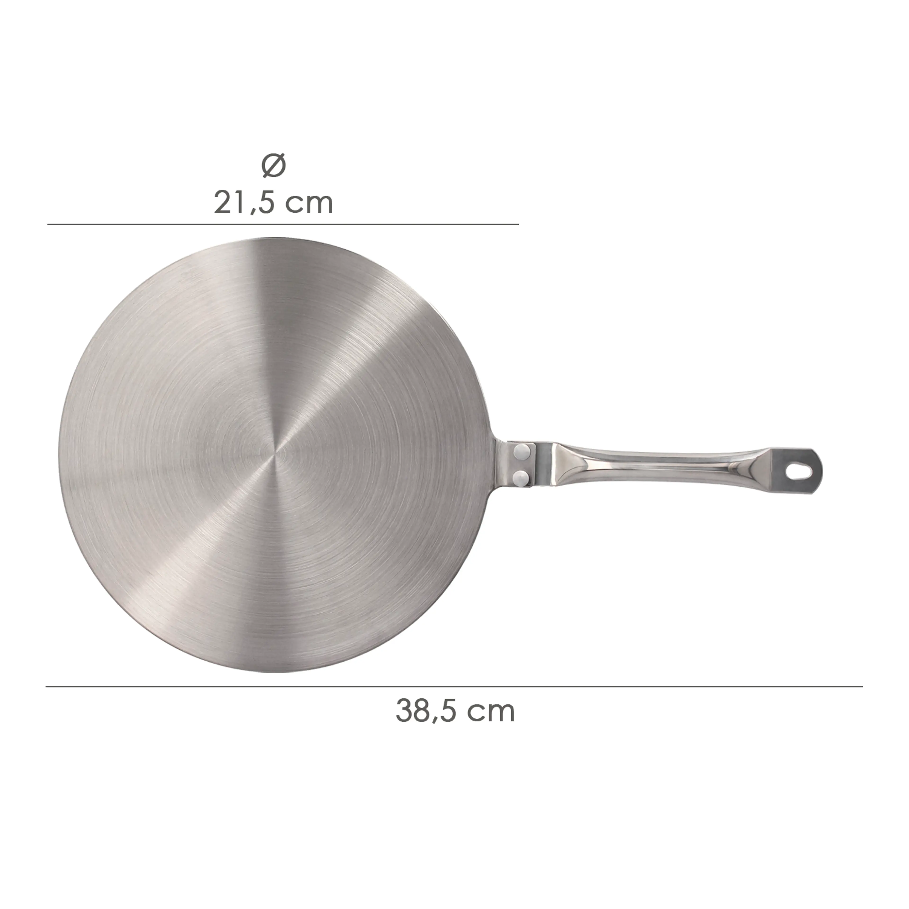 ADAPTADOR PARA INDUCCION ACERO INOX