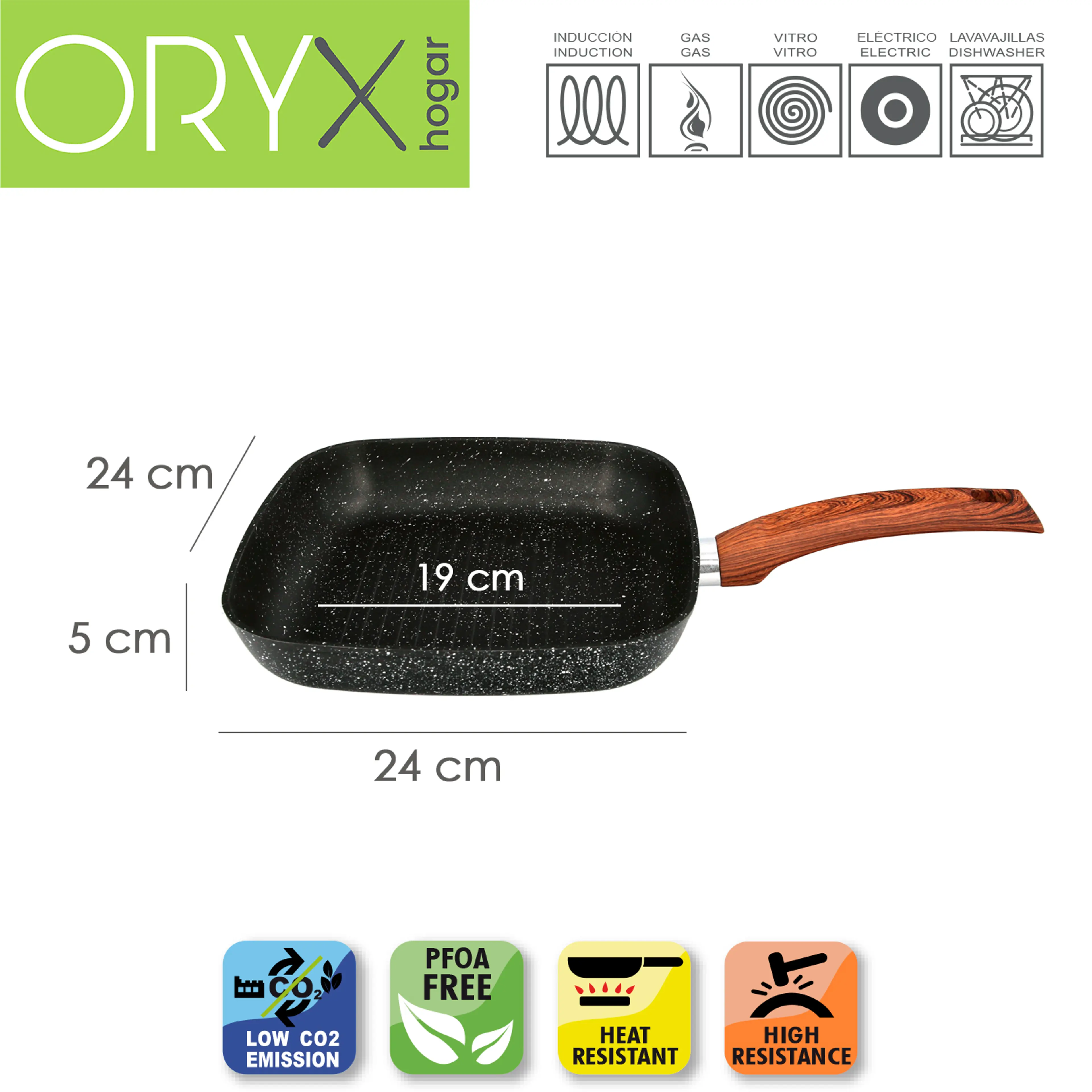 SARTEN ALUMINIO FORJADO ANTIADHEREN