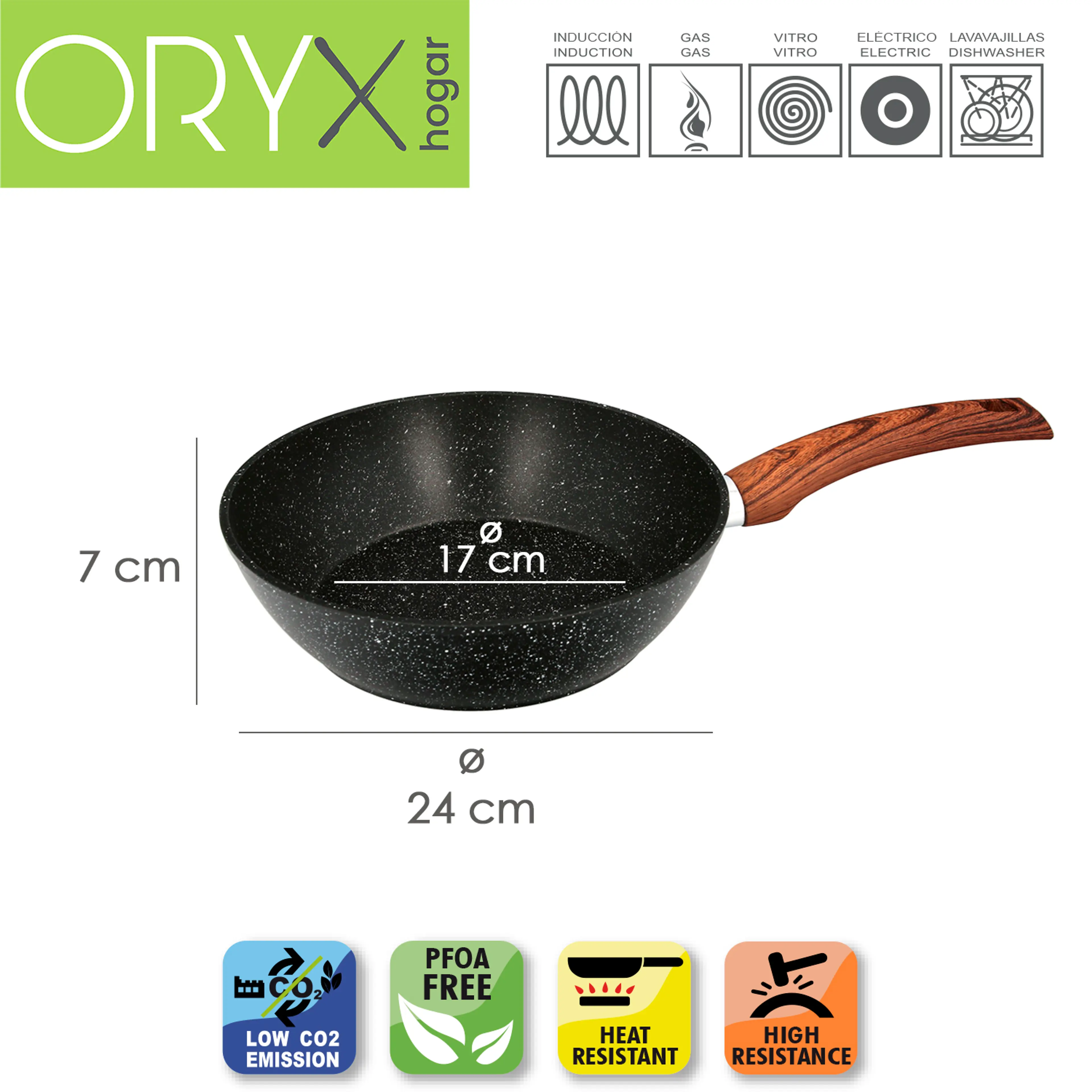 SARTEN ALUMINIO FORJADO ANTIADHEREN