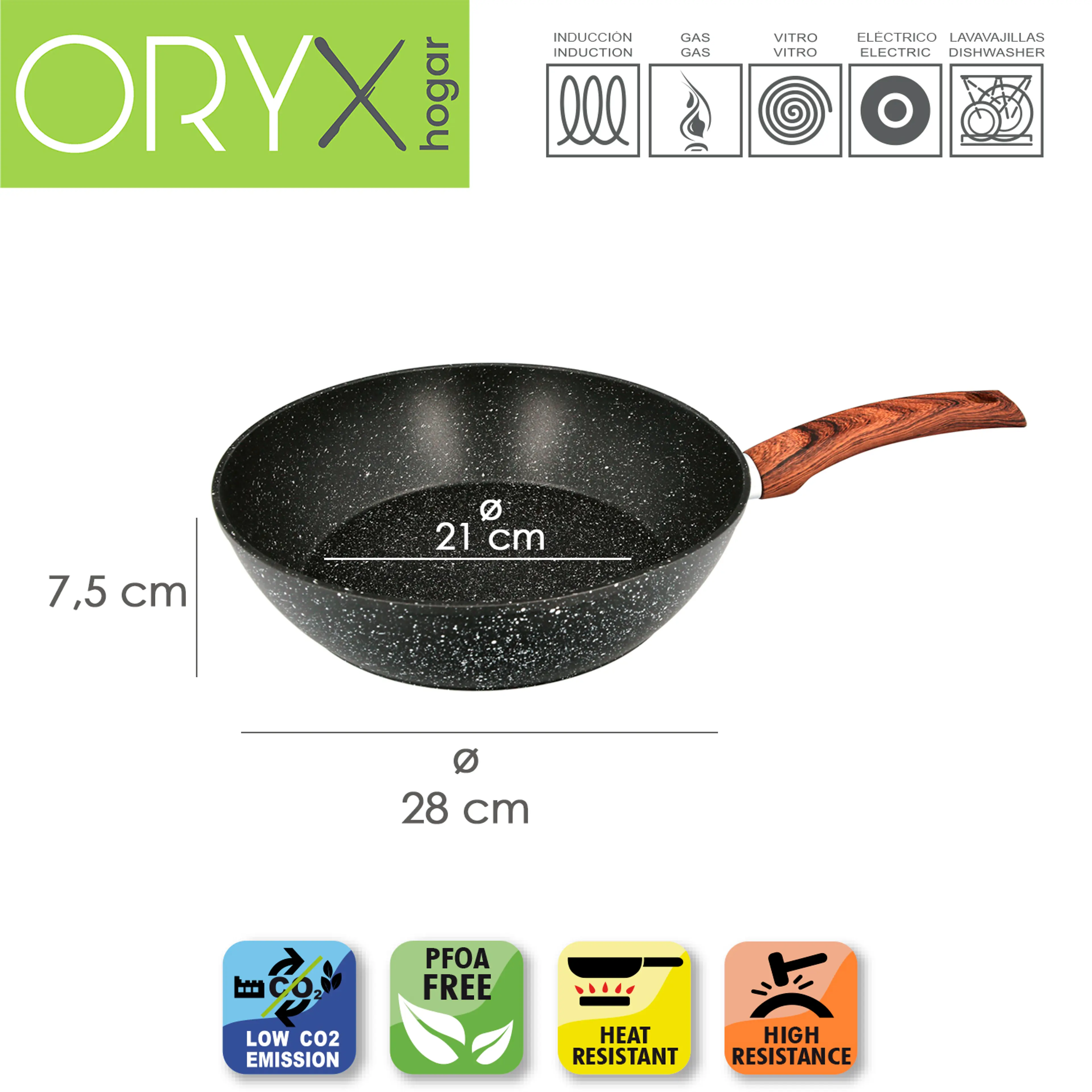 SARTEN HONDA ALUMINIO FORJADO ANTIA