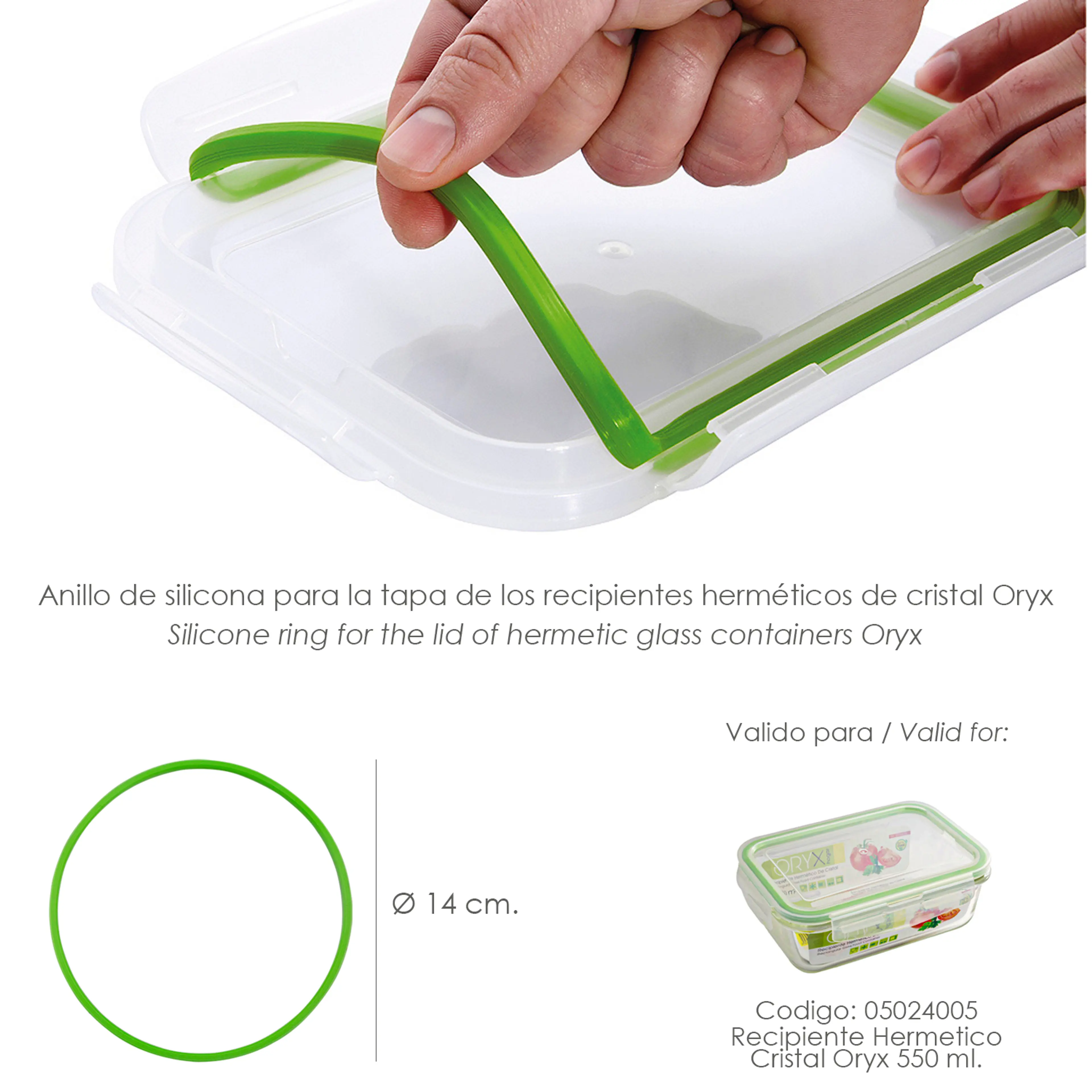 ANILLO SILICONA PARA RECIPIENTE HER