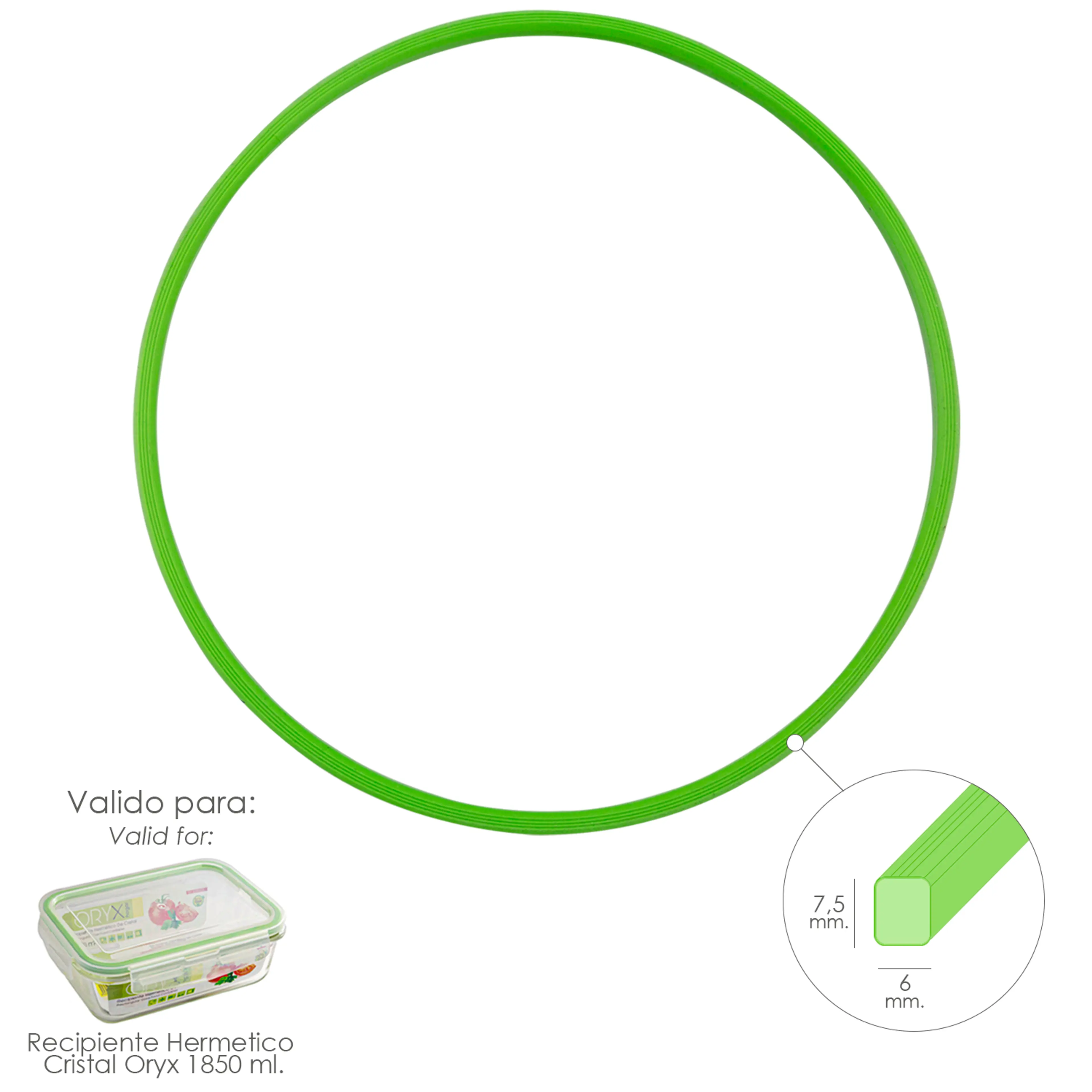 ANILLO SILICONA PARA RECIPIENTE HER