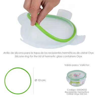 ANILLO SILICONA PARA RECIPIENTE HER