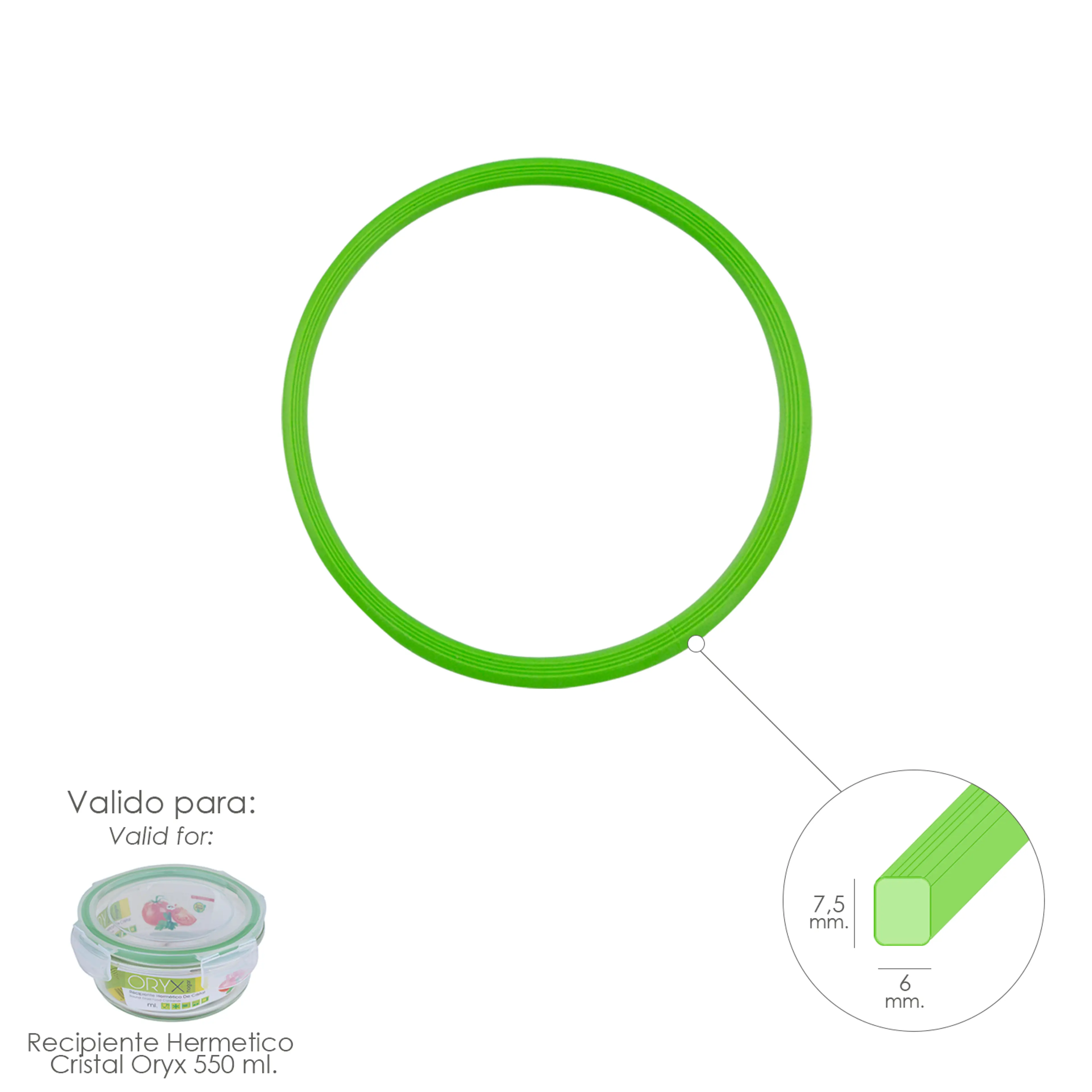 ANILLO SILICONA PARA RECIPIENTE HER