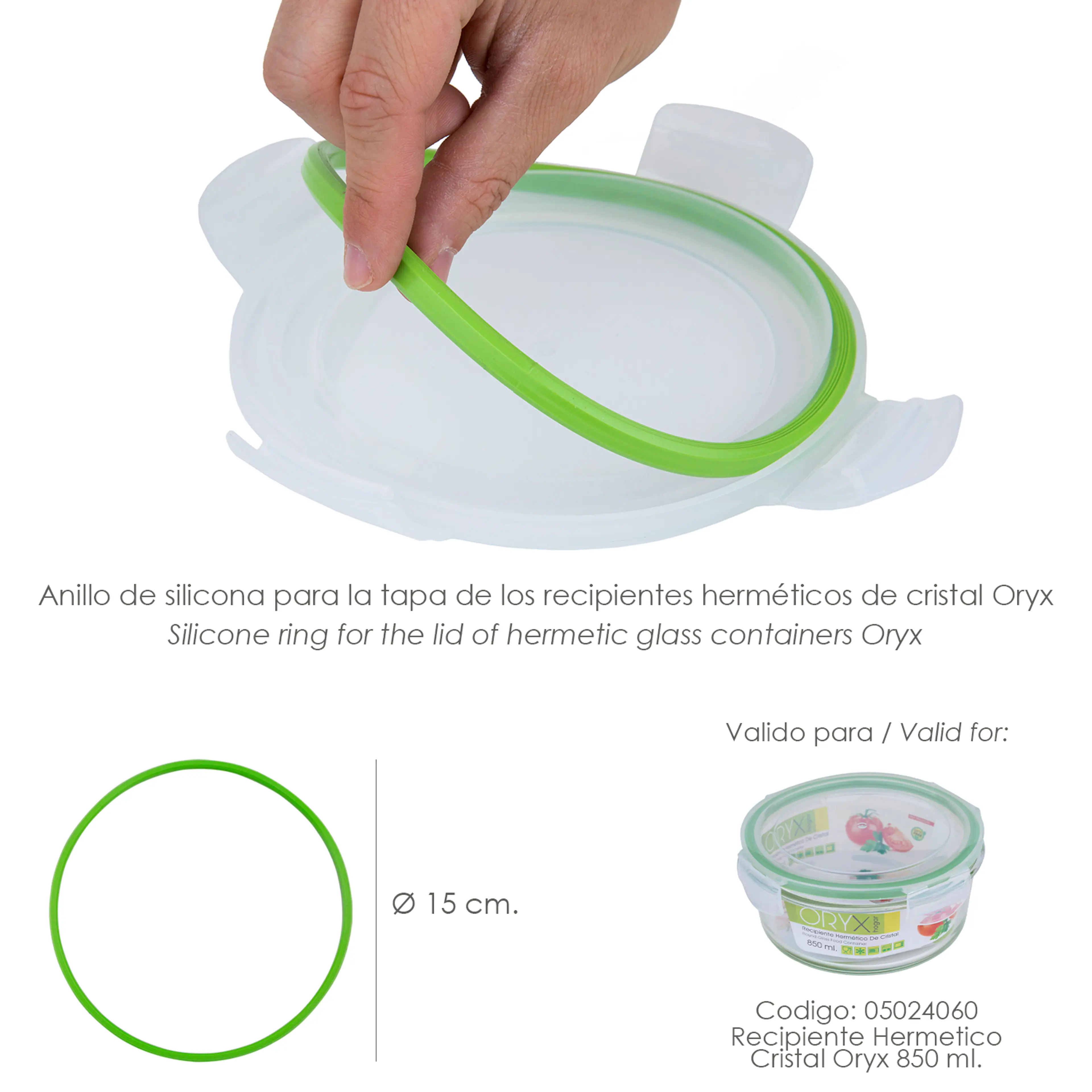 ANILLO SILICONA PARA RECIPIENTE HER