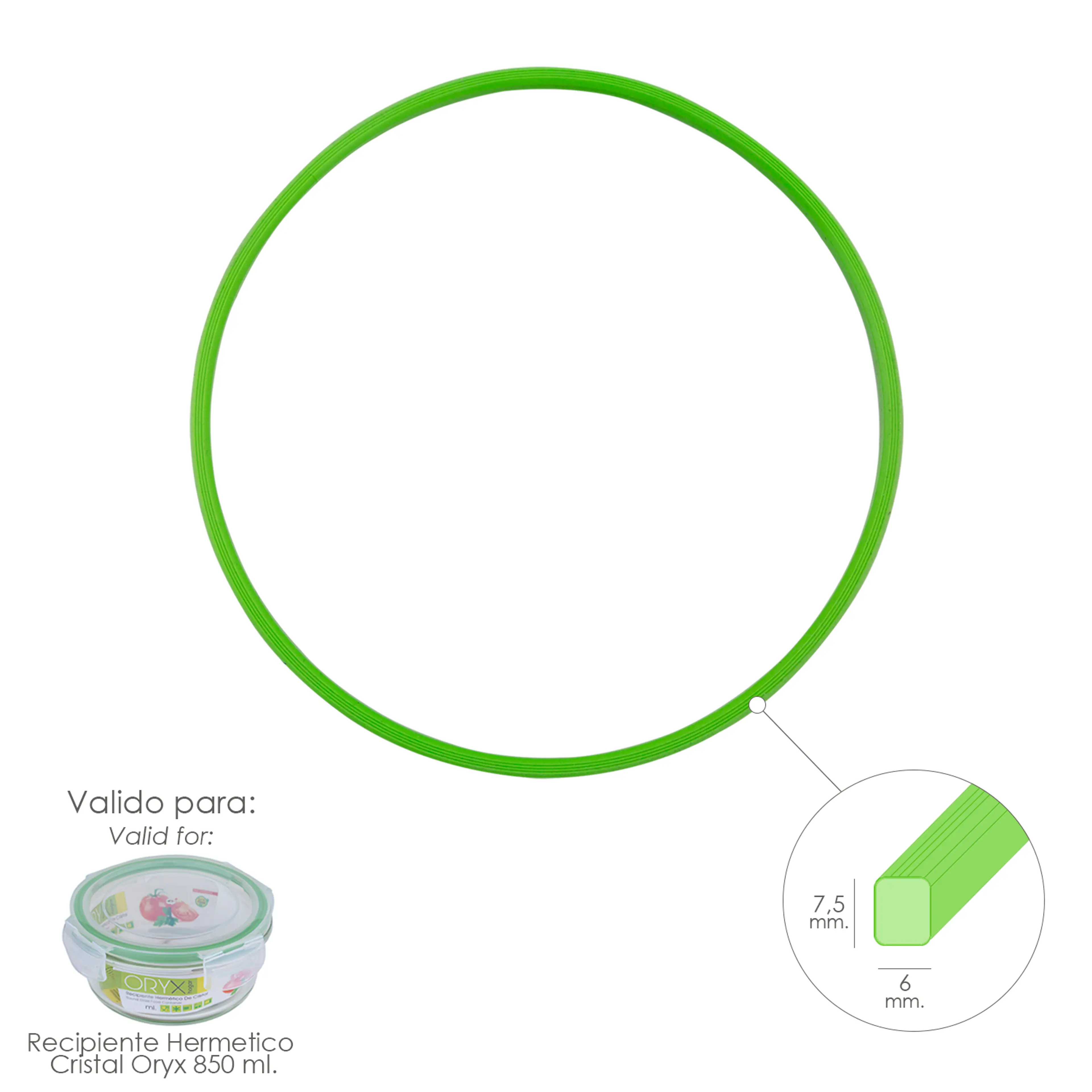 ANILLO SILICONA PARA RECIPIENTE HER