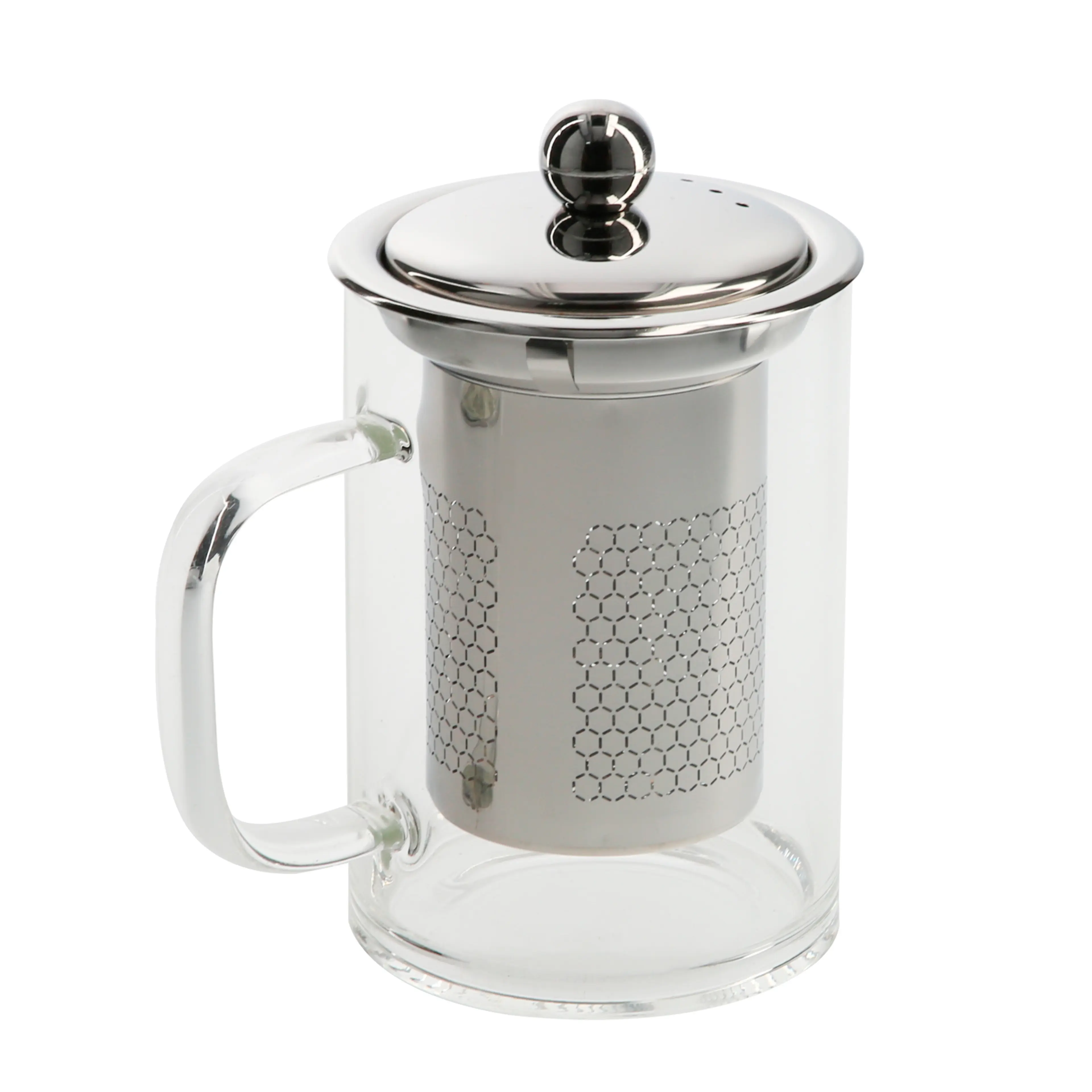 TAZA INFUSIONES CRISTAL CON FILTRO 