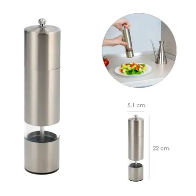 MOLINILLO PIMIENTA / SAL INOXIDABLE