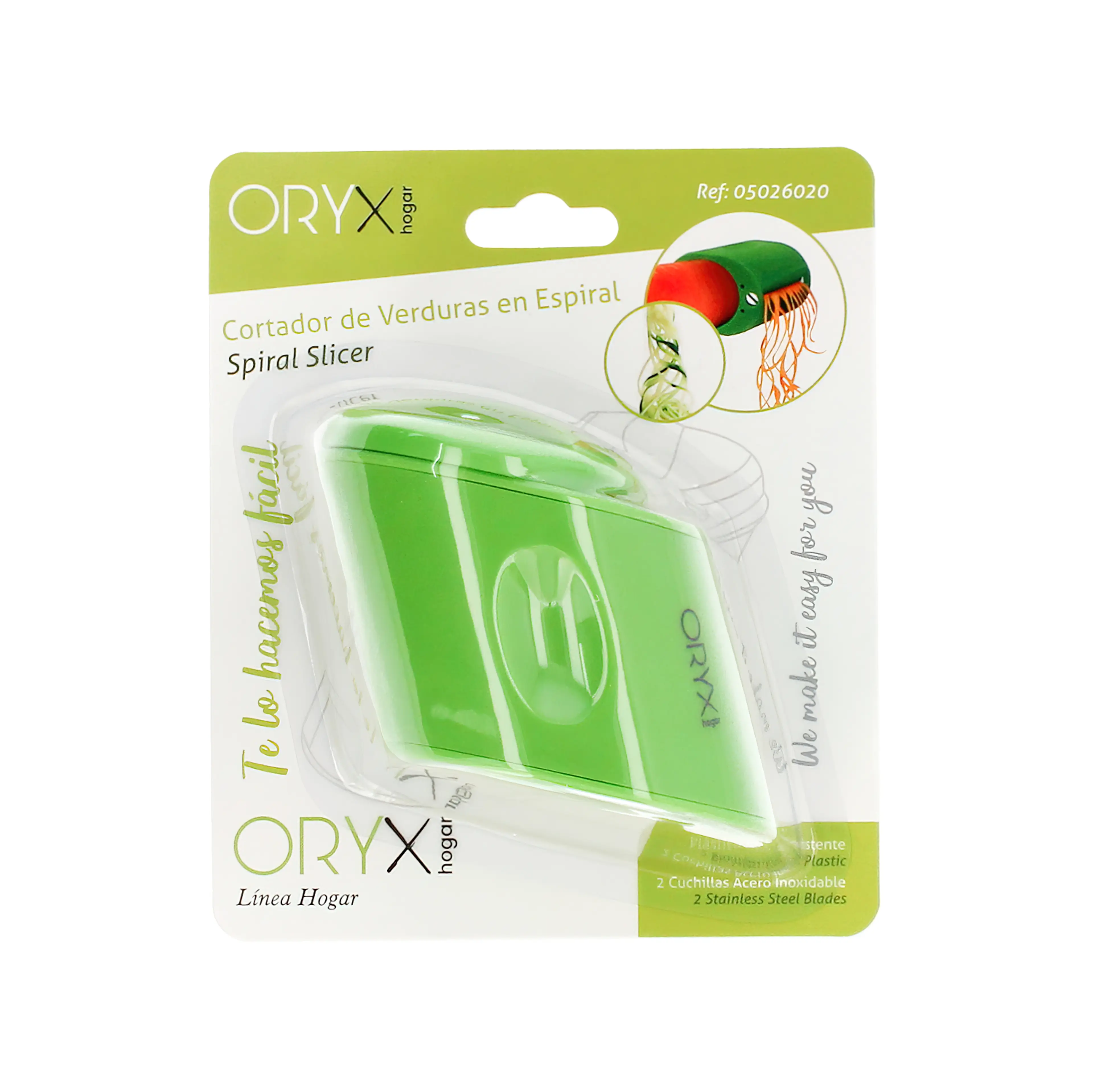CORTADOR DE VERDURAS EN ESPIRAL