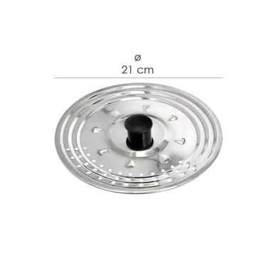 TAPADERA MULTIUSOS ACERO INOXIDABLE