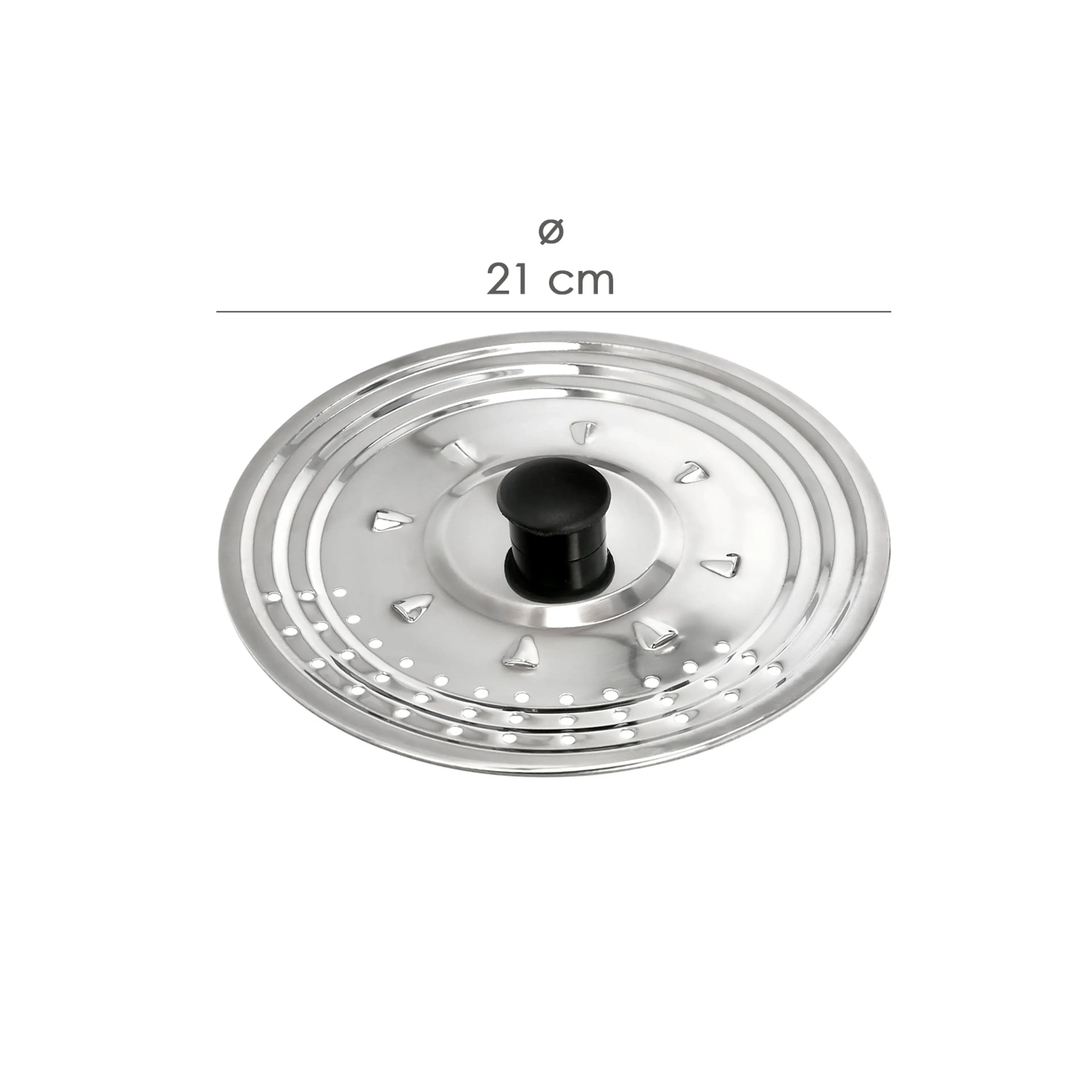 TAPADERA MULTIUSOS ACERO INOXIDABLE