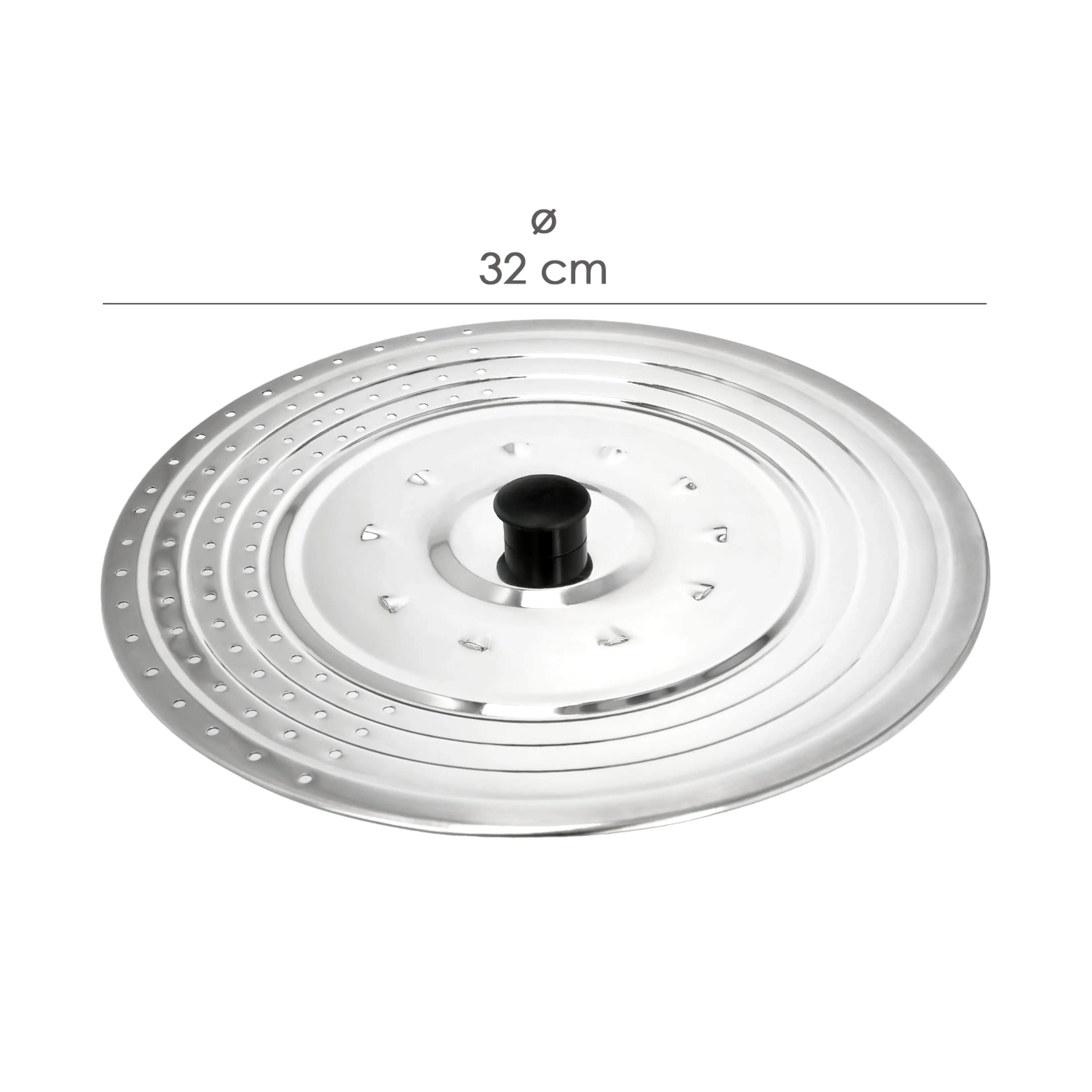 TAPADERA MULTIUSOS ACERO INOXIDABLE