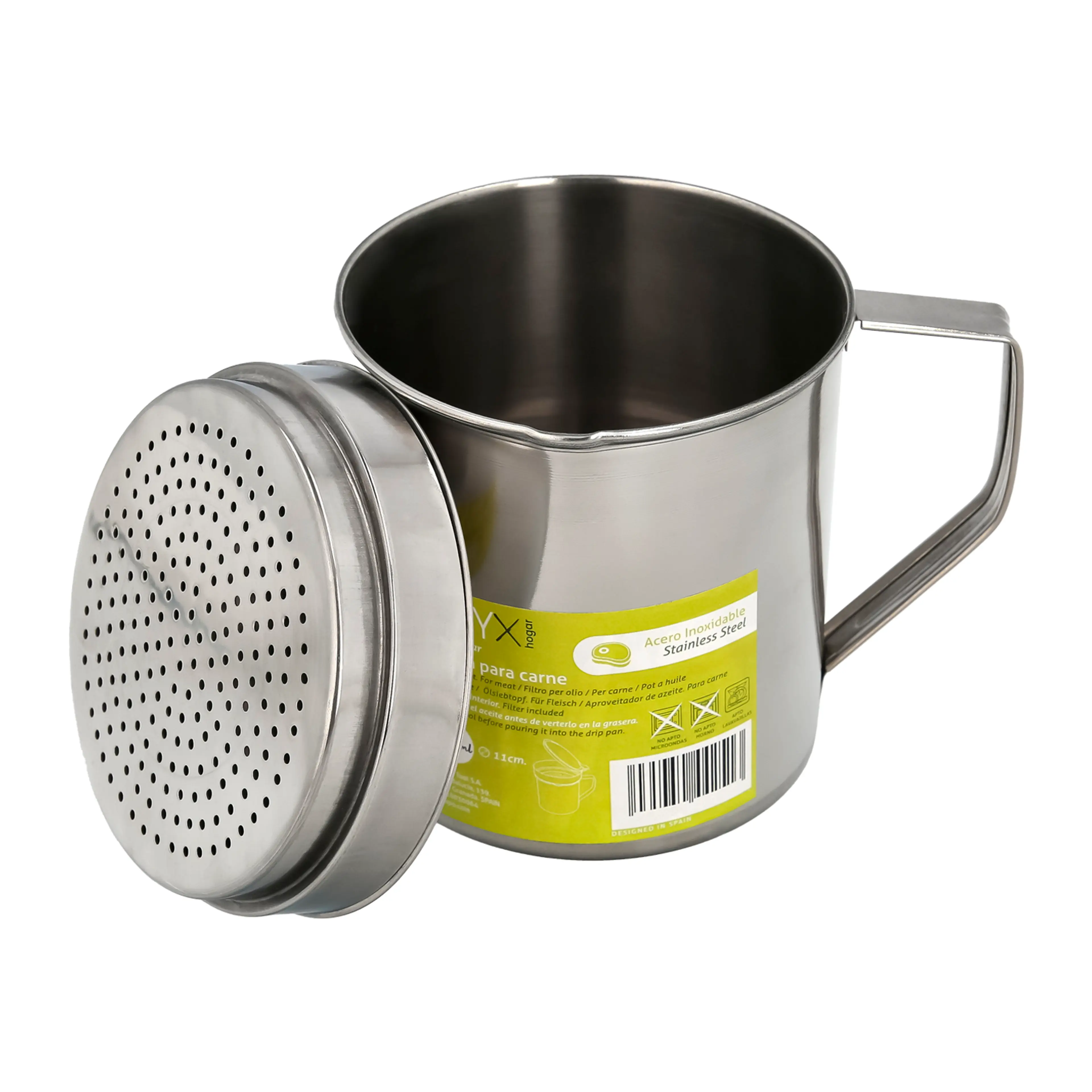 GRASERA ACERO INOXIDABLE PARA CARNE