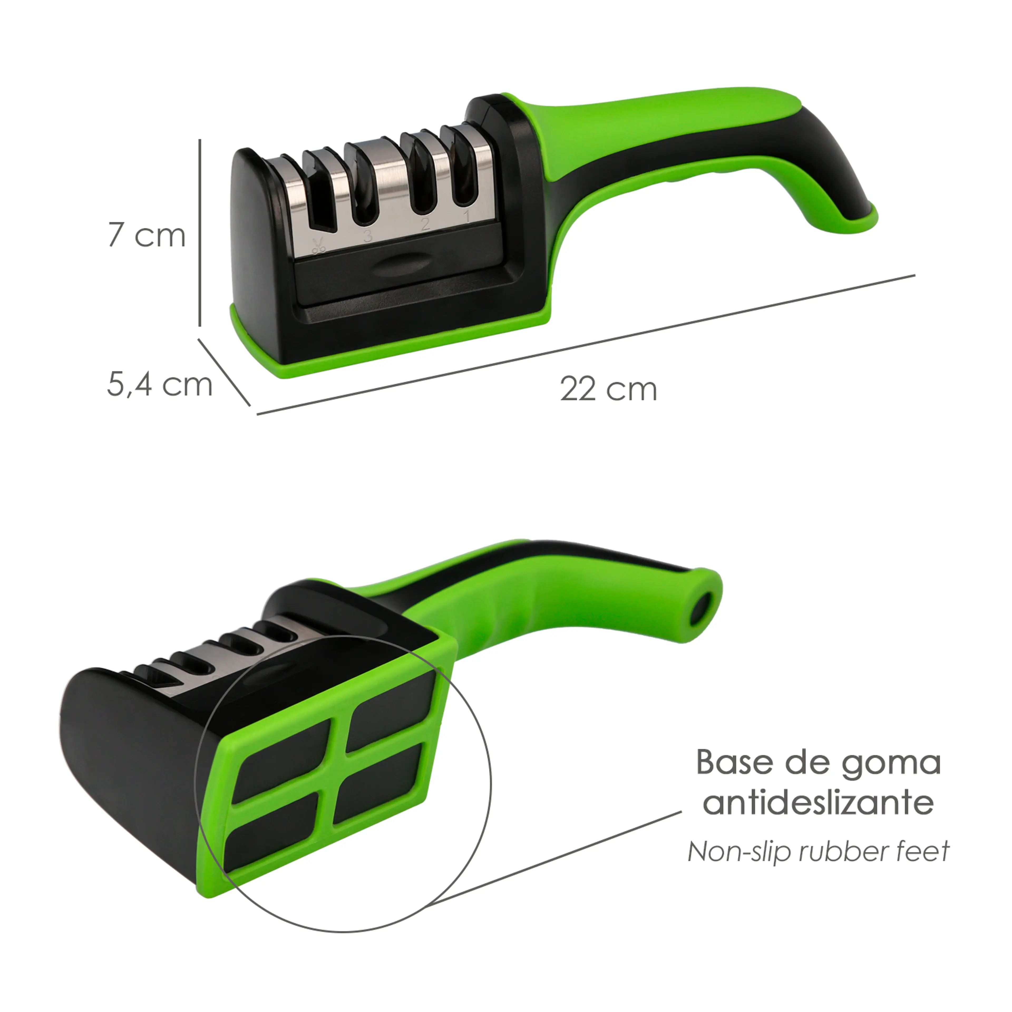 AFILADOR CUCHILLOS/TIJERAS COCINA 4