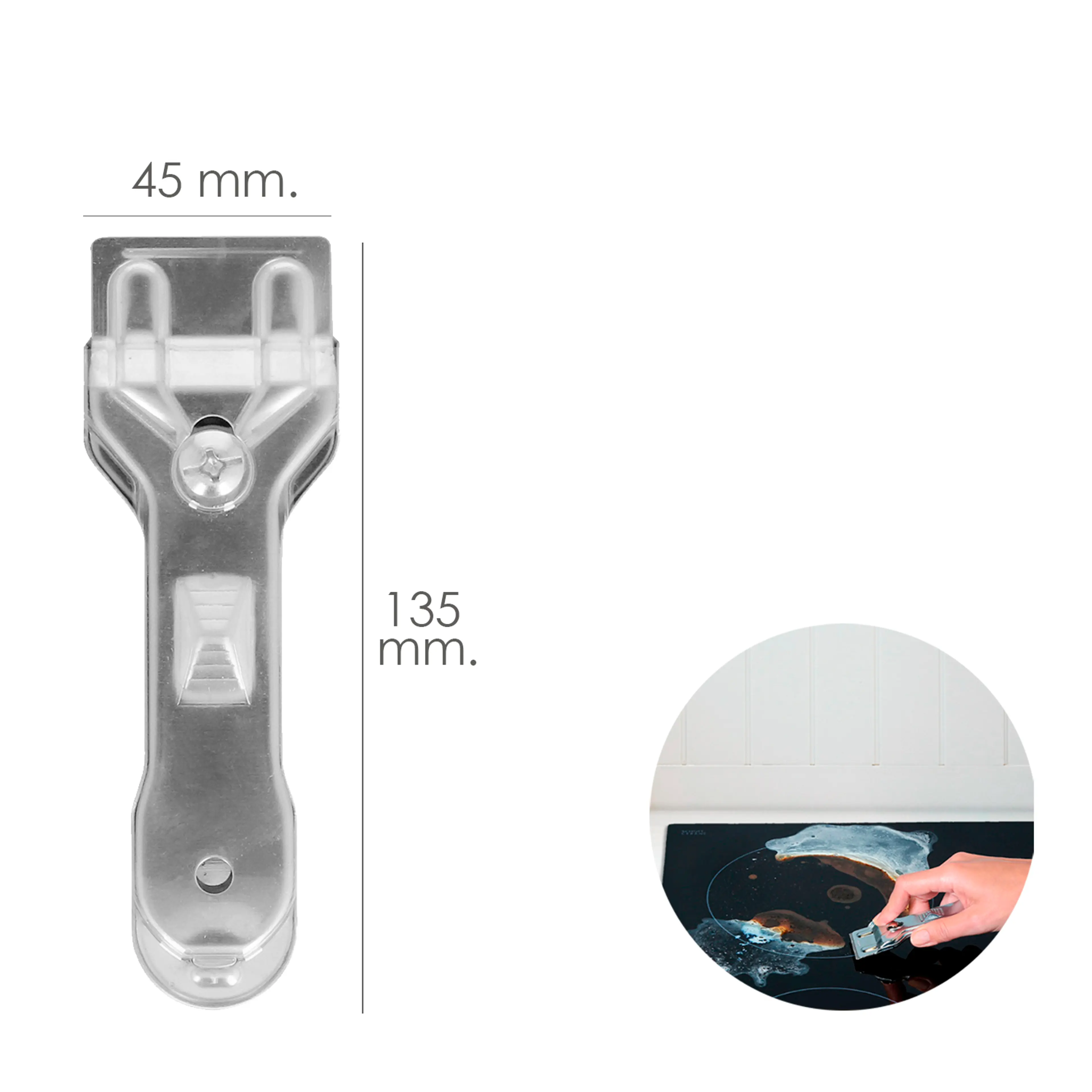 RASCAVIDRIOS MAURER INOX DOMÉSTICO