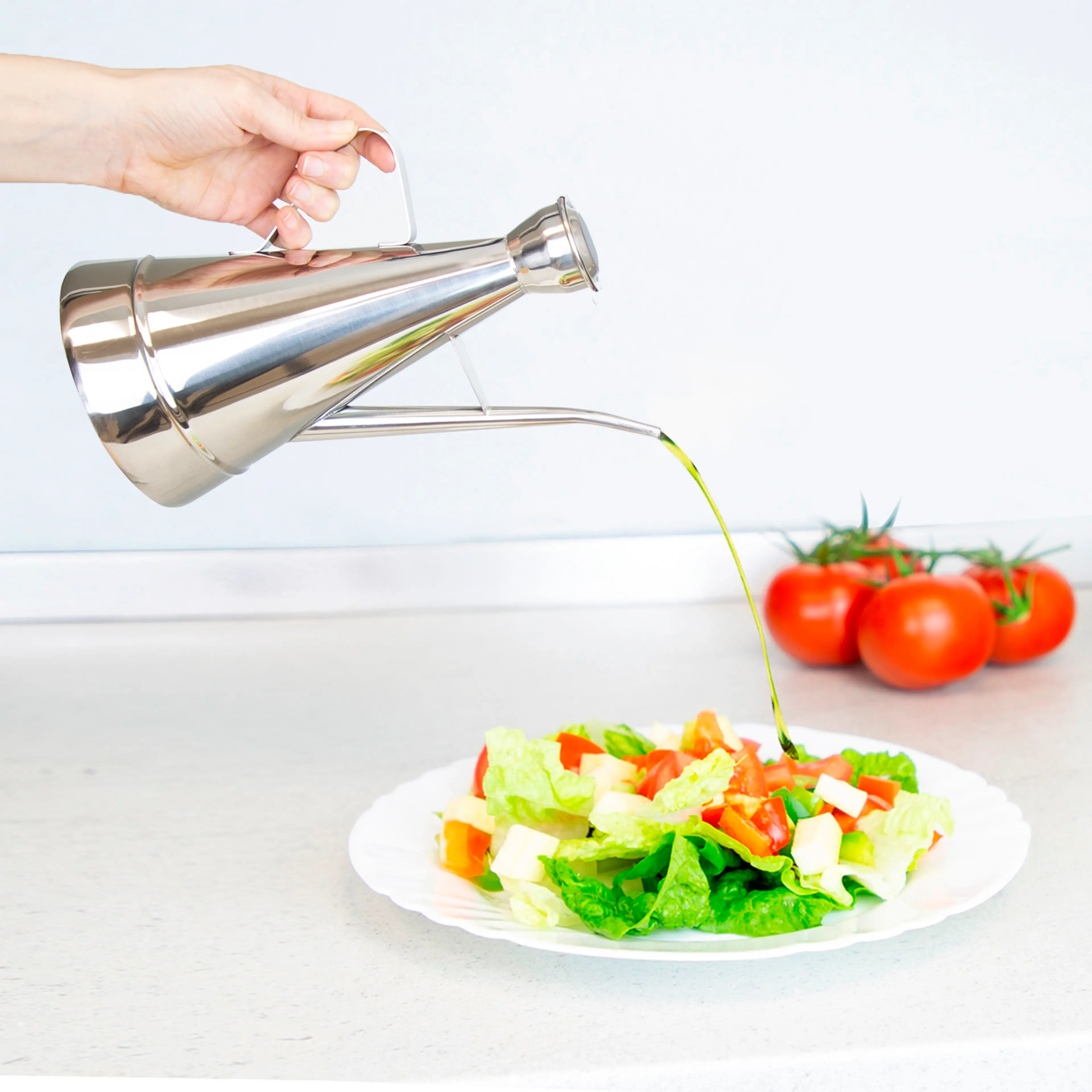 ACEITERA ACERO INOXIDABLE "ELEGANT"