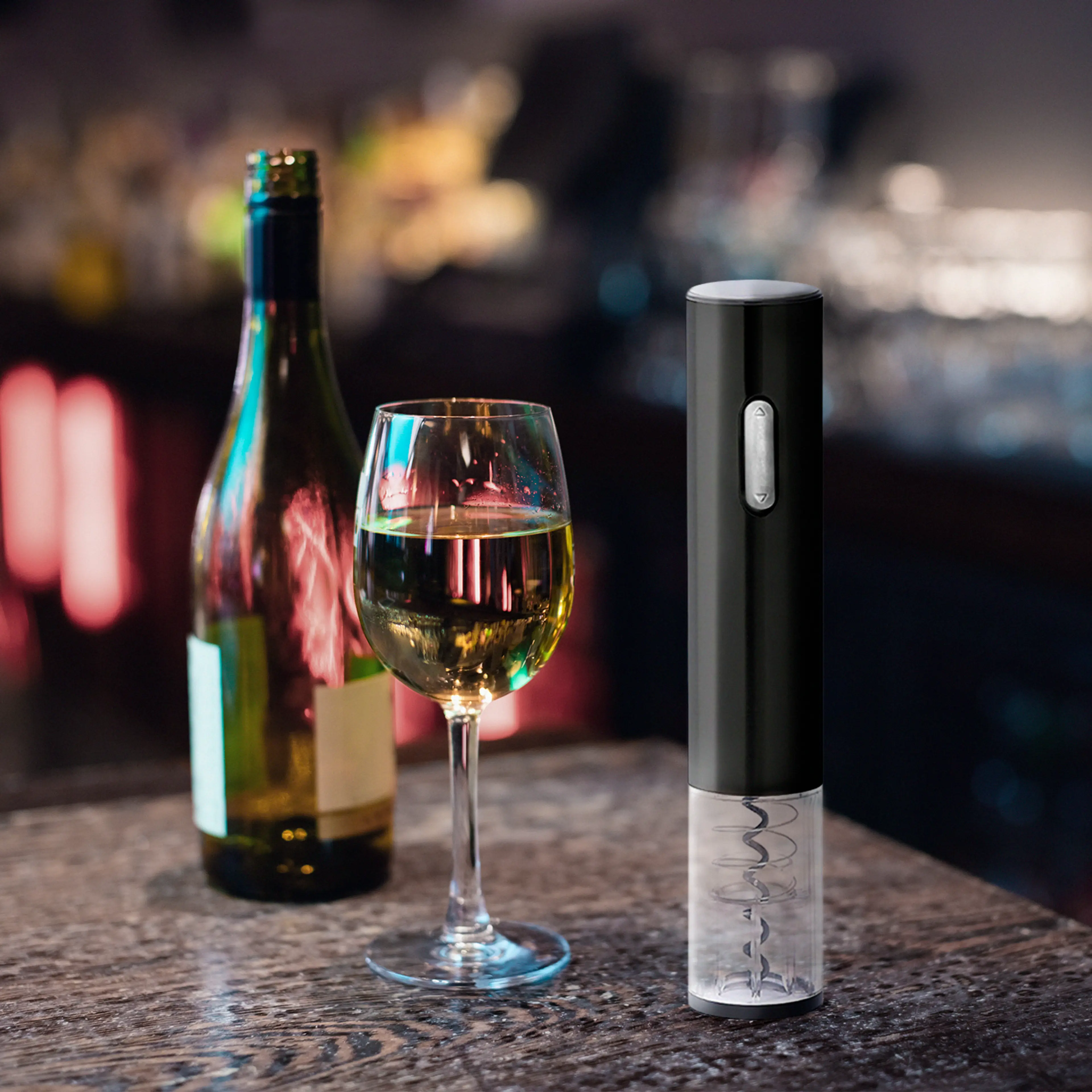 SACACORCHOS ELECTRICO A PILAS CON D