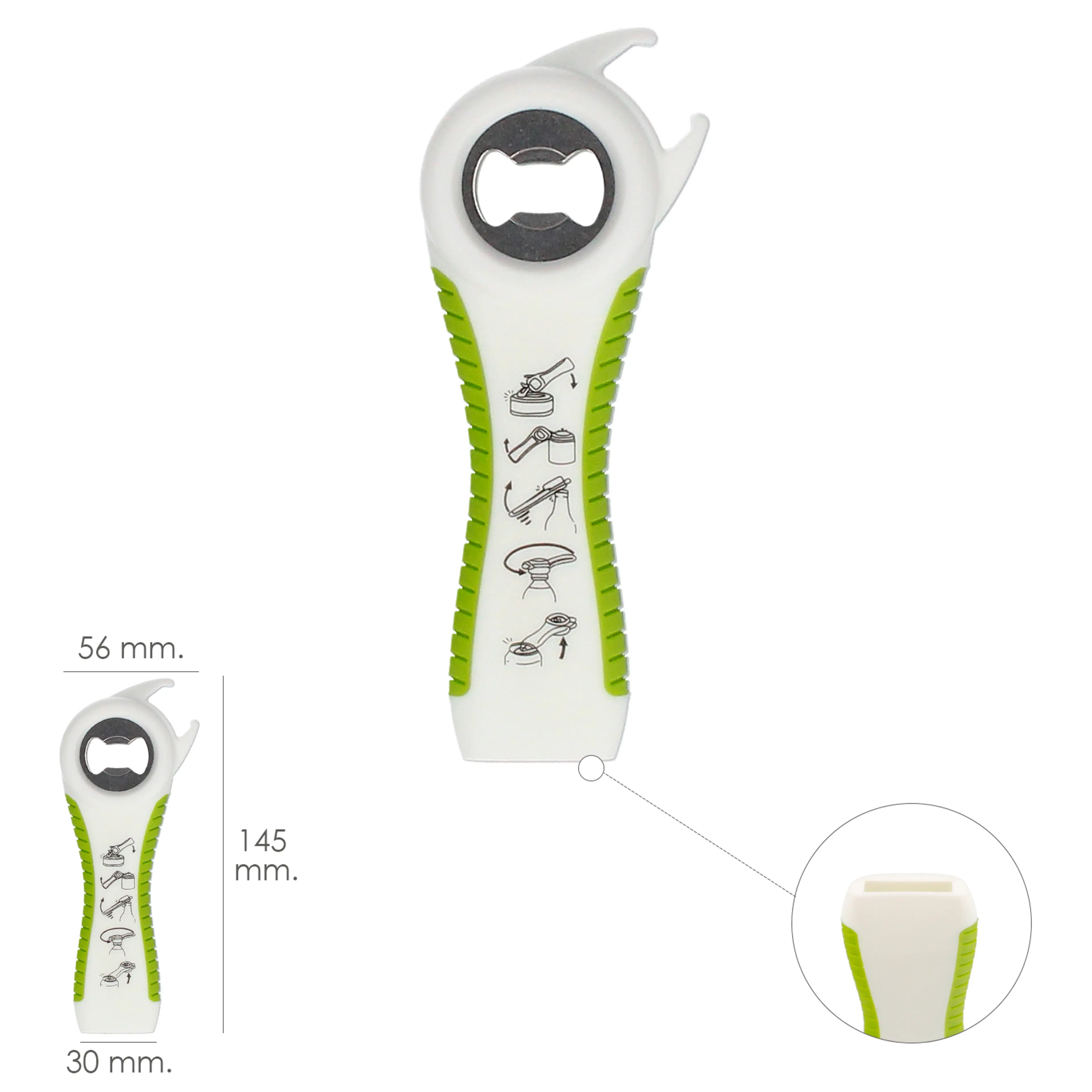 ABRIDOR DE BOTELLAS / LATAS / BOTES