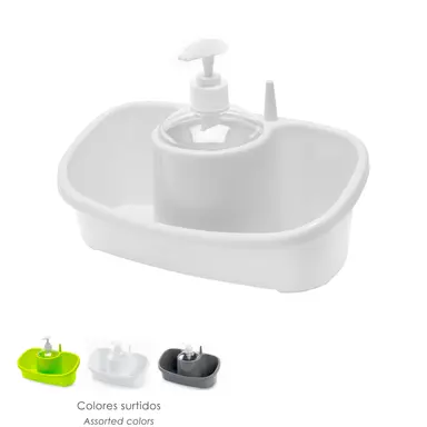 ESTROPAJERO DOBLE PLASTICO CON DOSI