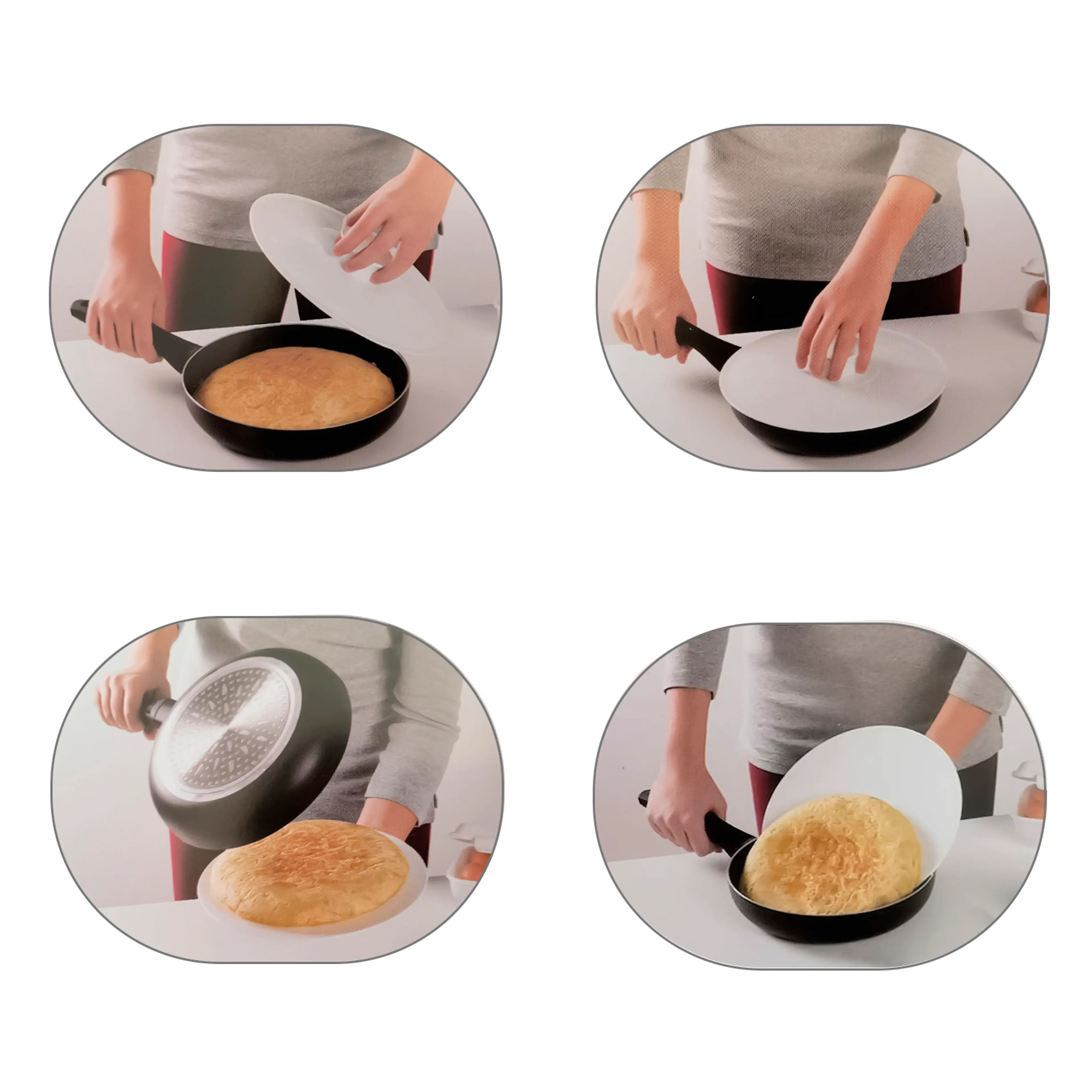 TAPA GIRATORTILLAS ORYX Ø 25,5 CM.