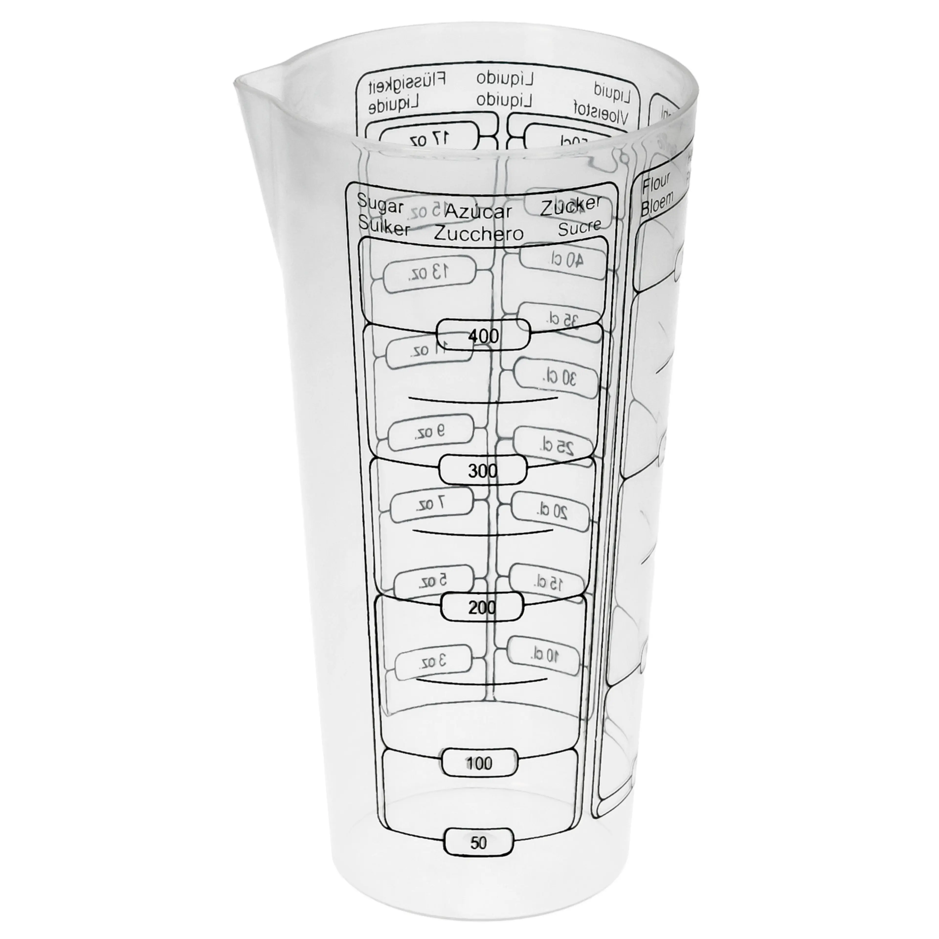 VASO MEDIDOR ORYX 500 ML. 8,5X6X16 