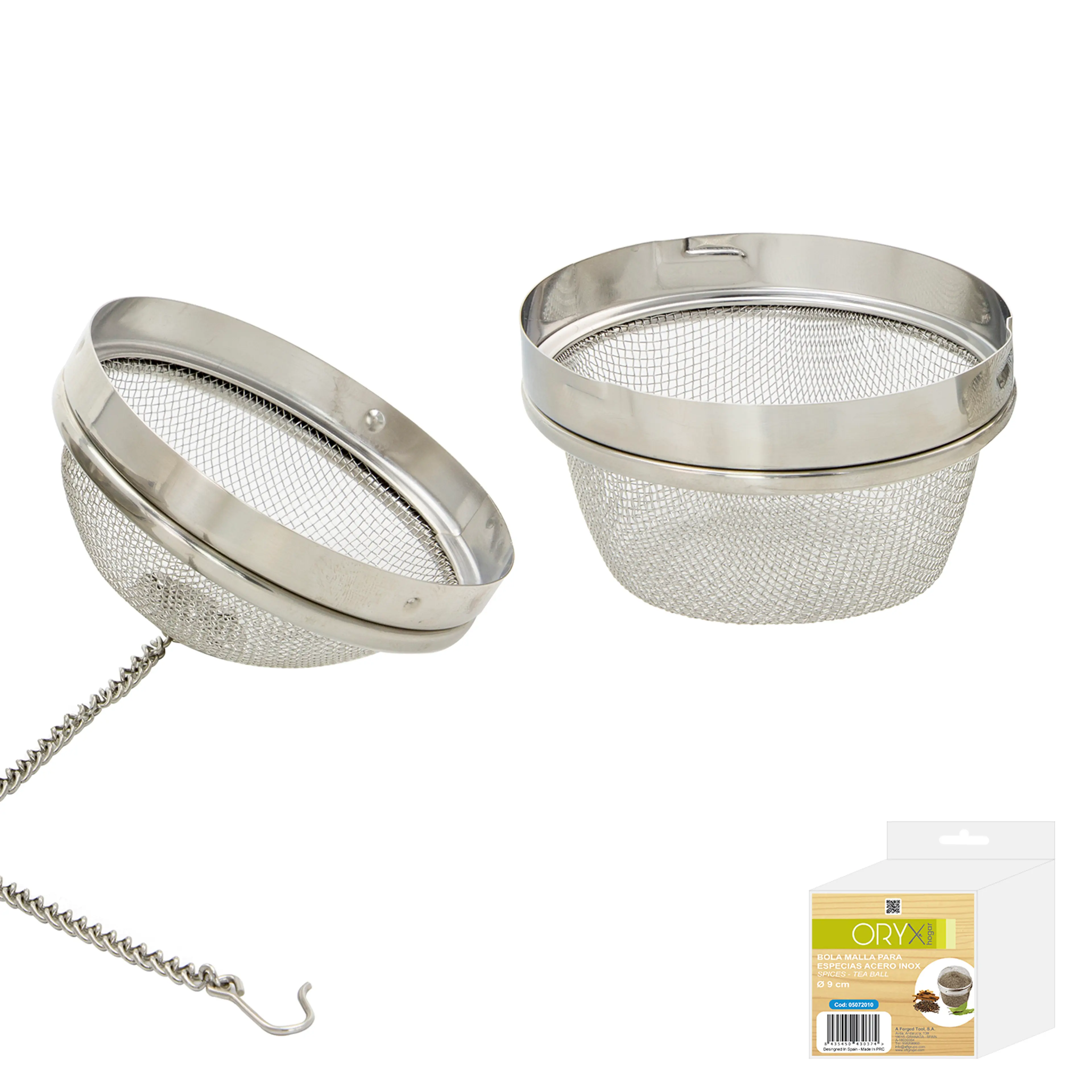 BOLA MALLA PARA ESPECIAS / TE  / LE