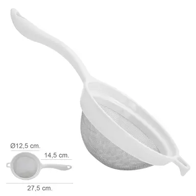 COLADOR ACERO INOXIDABLE Ø 12,5 CM.