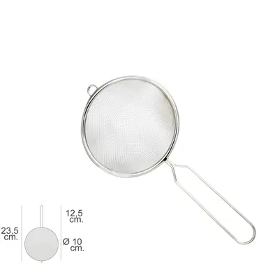 COLADOR ACERO INOXIDABLE BASIC Ø 10