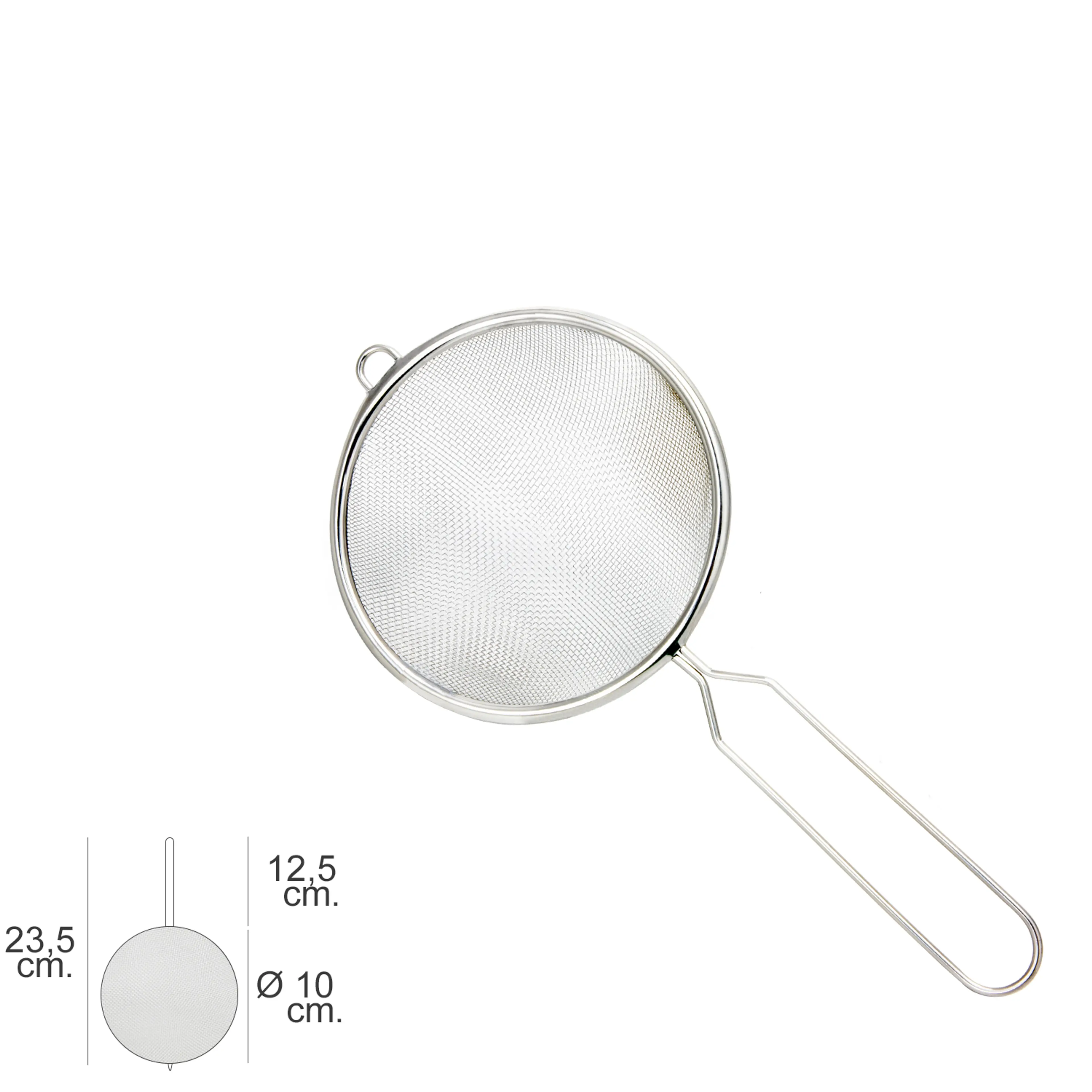 COLADOR ACERO INOXIDABLE BASIC Ø 10