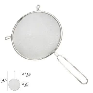 COLADOR ACERO INOXIDABLE BASIC Ø 20