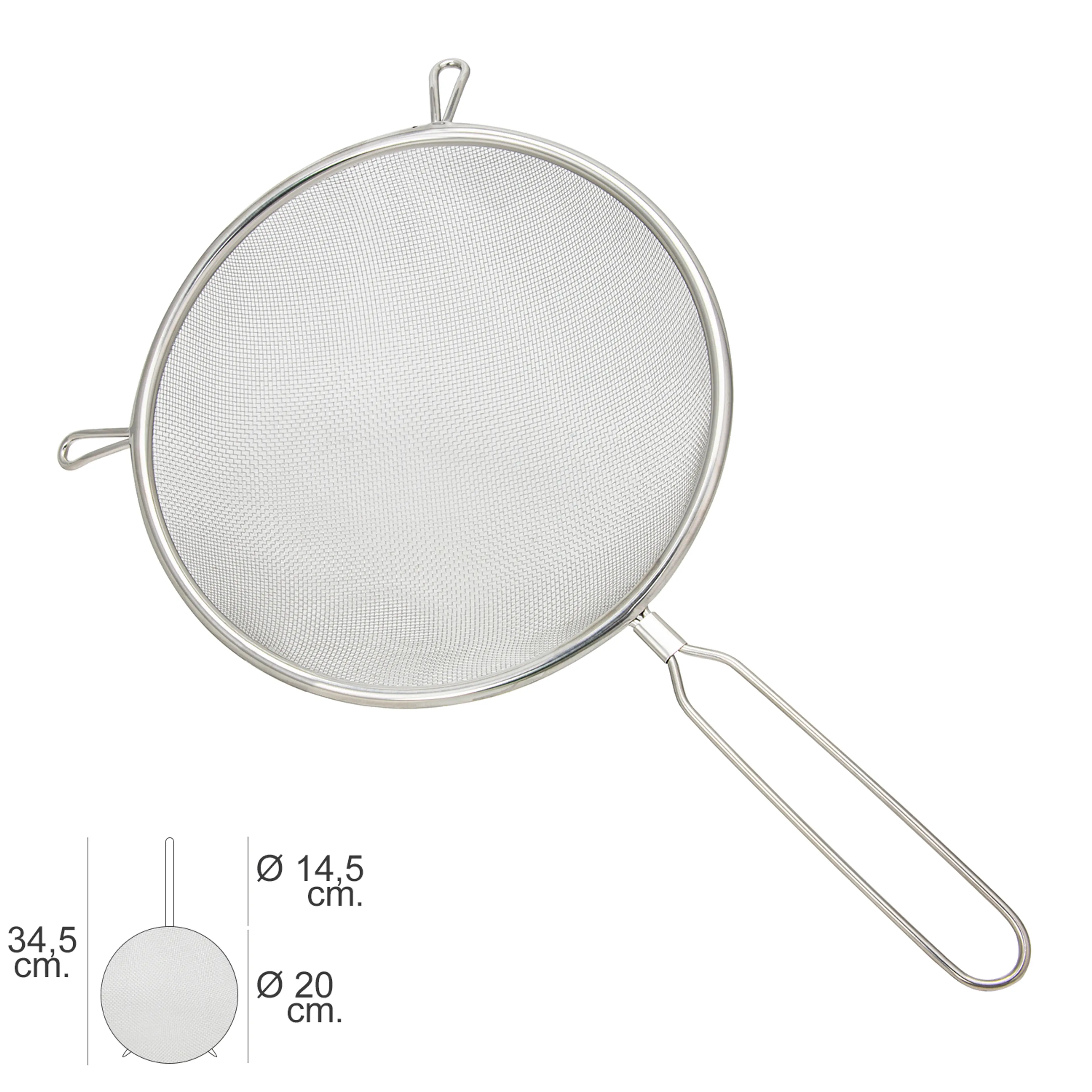 COLADOR ACERO INOXIDABLE BASIC Ø 20