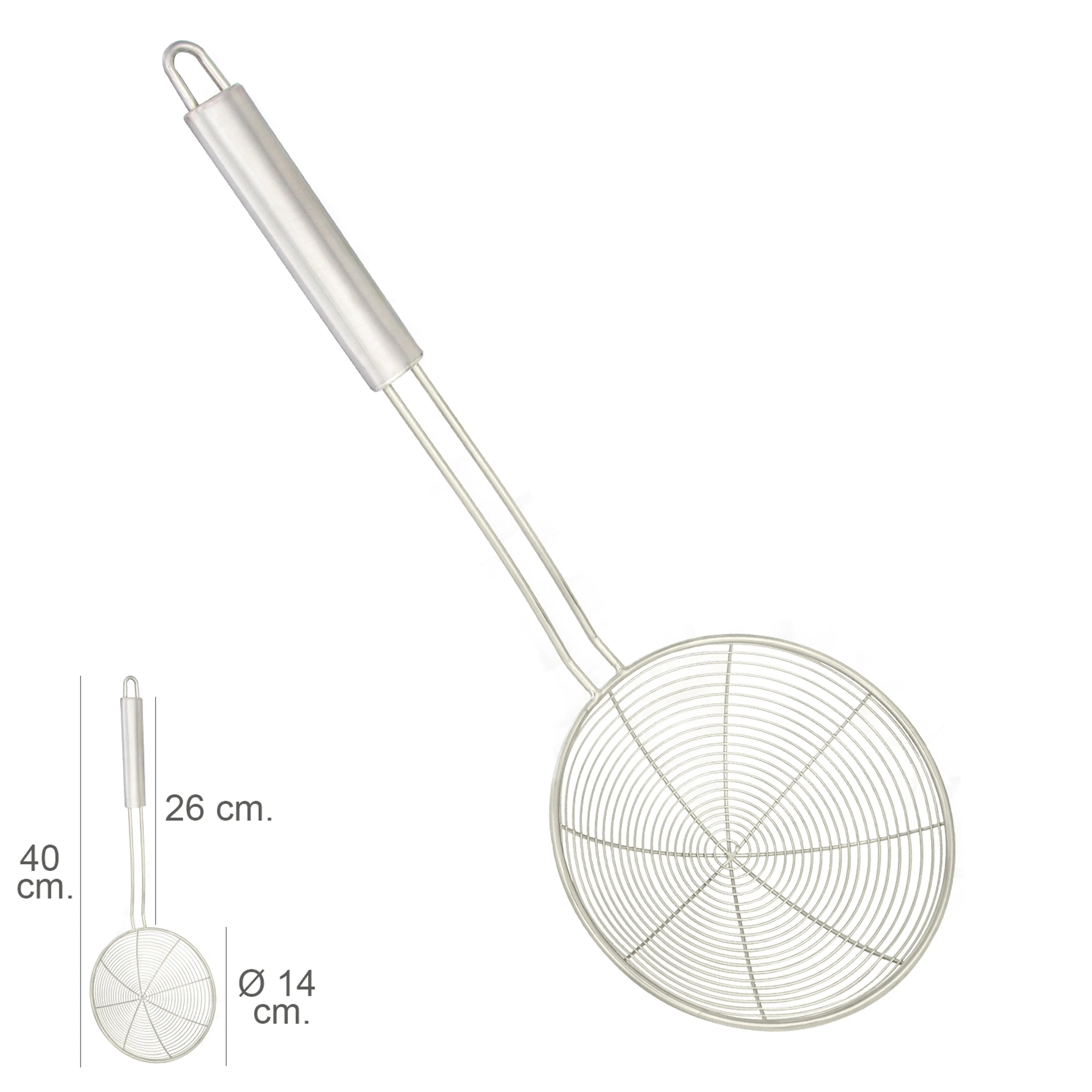 ESPUMADERA ALAMBRE ACERO INOXIDABLE