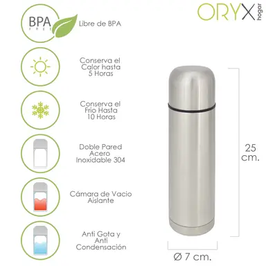TERMO LIQUIDOS ACERO INOXIDABLE ANT