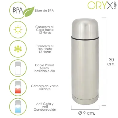 TERMO LIQUIDOS ACERO INOXIDABLE ANT