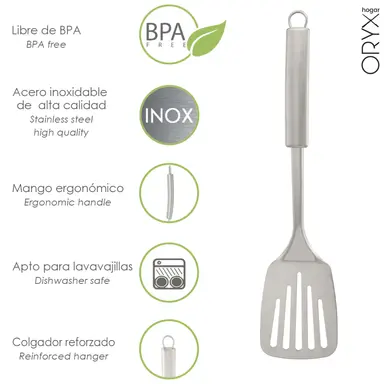 RASERA COCINA ACERO INOXIDABLE 7,5 