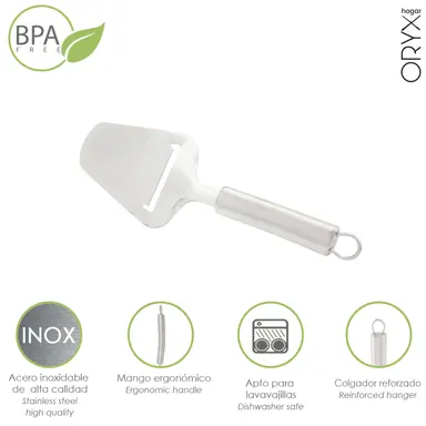 CORTADOR DE QUESO ACERO INOXIDABLE 